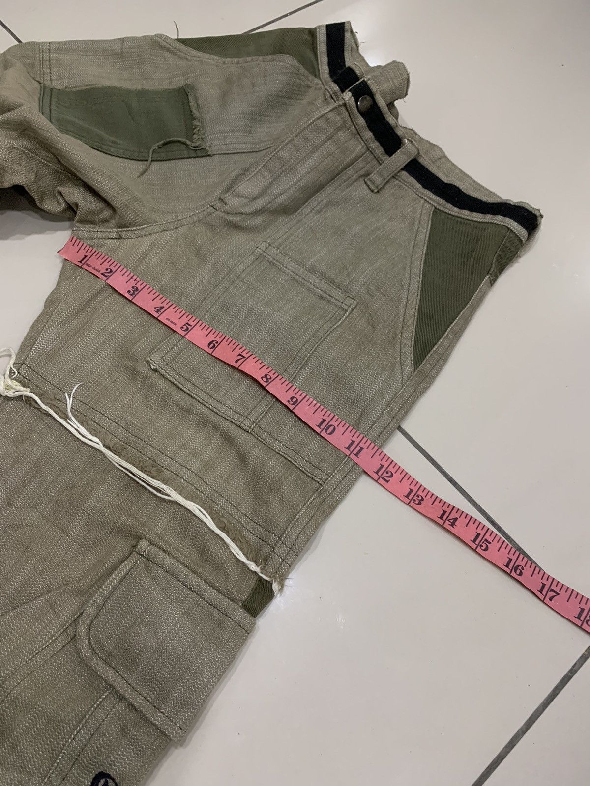 Japanese Brand MILKBOY 6 POCKETS TACTICAL CARGO PANTS Size US 32 / EU 48 - 6 Thumbnail
