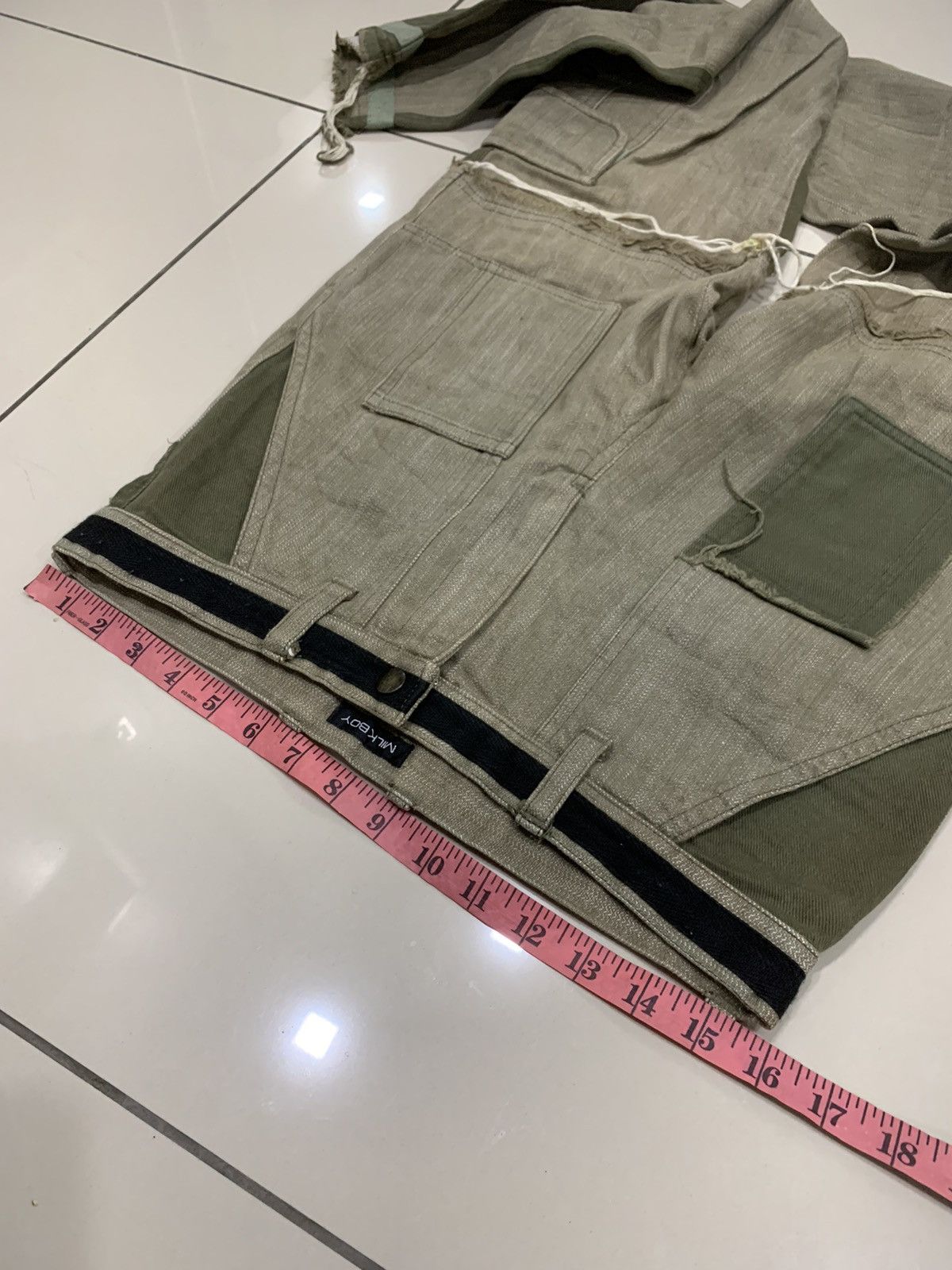 Japanese Brand MILKBOY 6 POCKETS TACTICAL CARGO PANTS Size US 32 / EU 48 - 9 Thumbnail