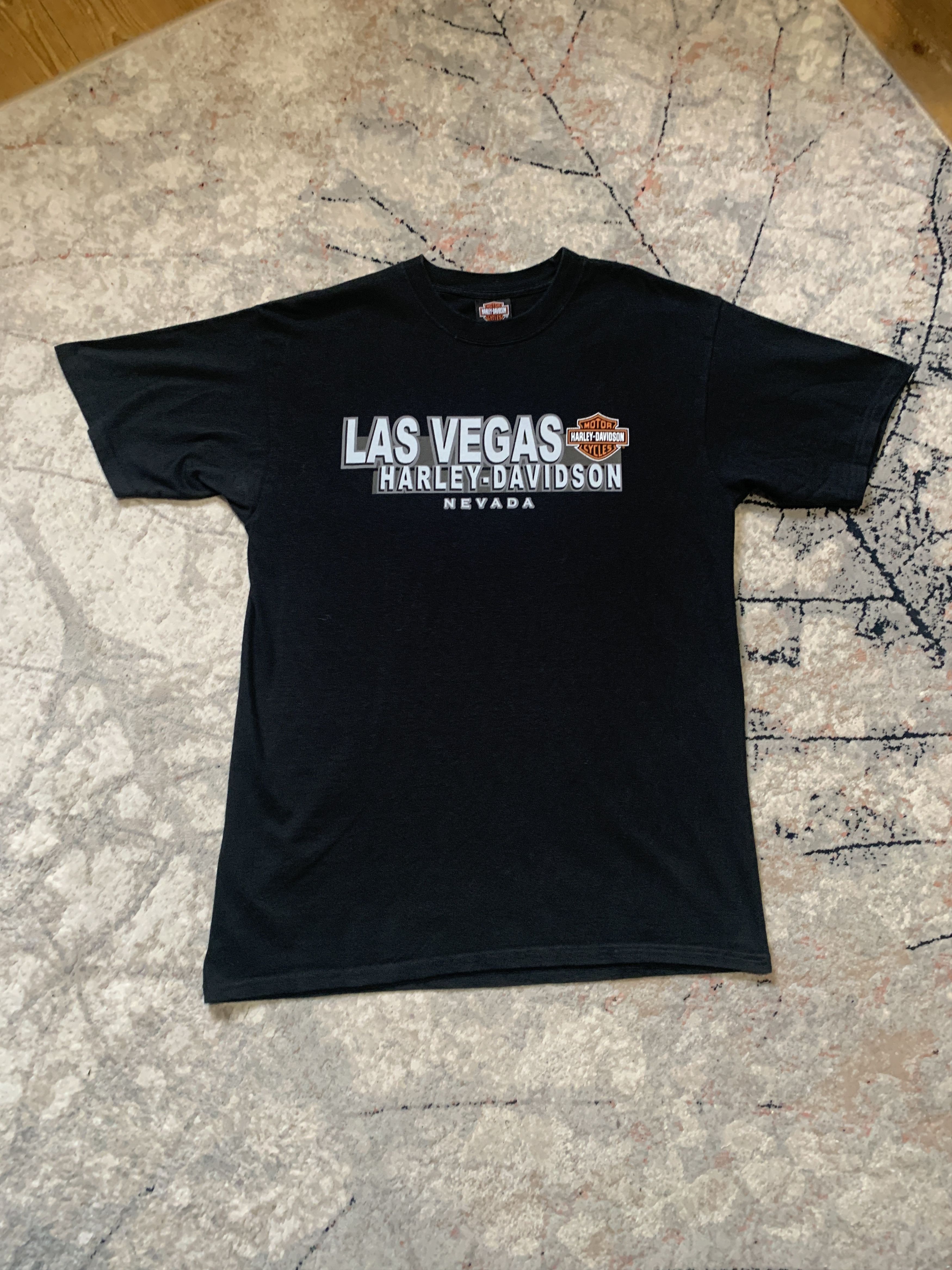 Harley Davidson × Vintage Harley-Davidson Nevada Vintage T-Shirt Size US L / EU 52-54 / 3 - 2 Thumbnail