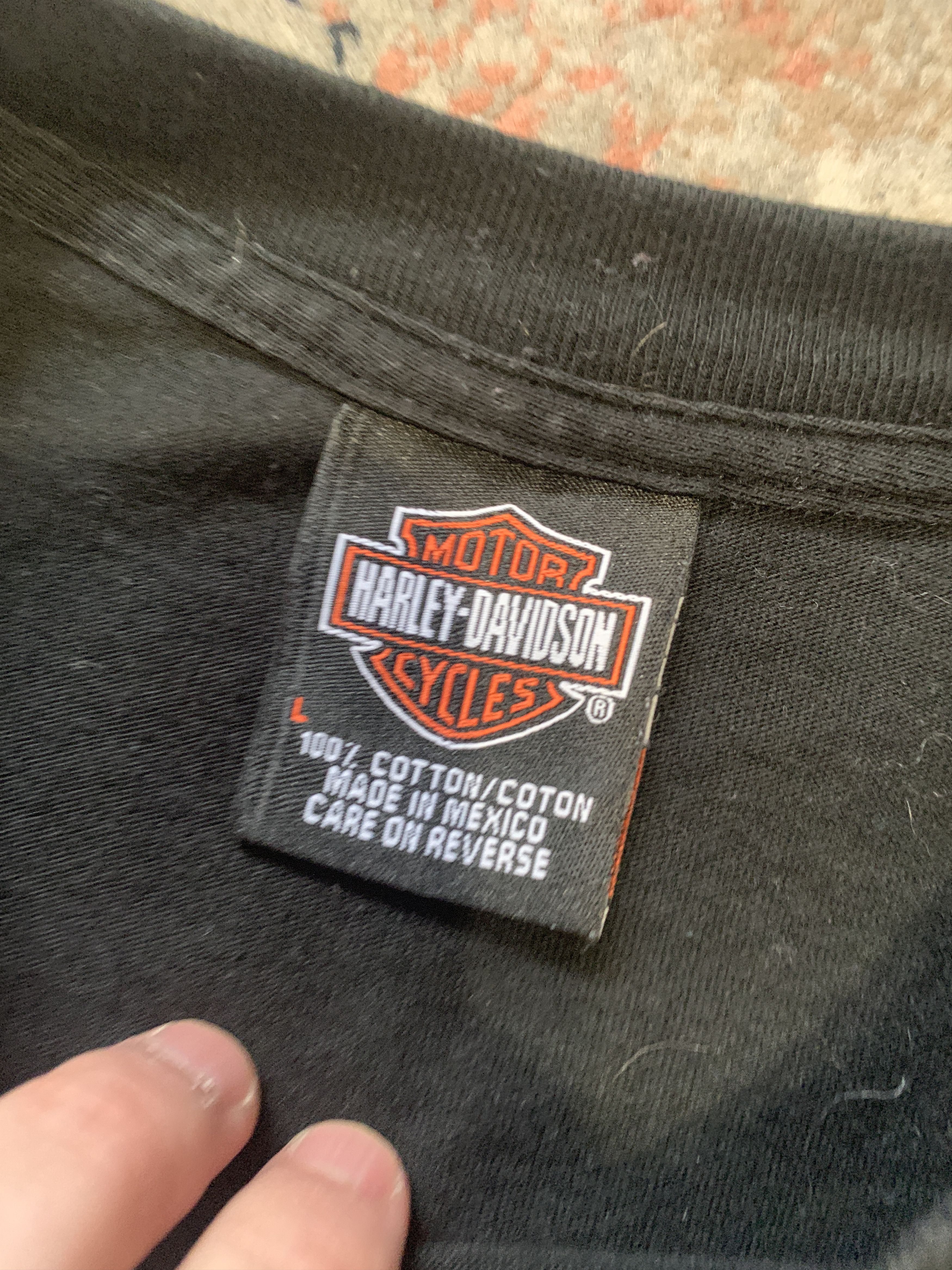 Harley Davidson × Vintage Harley-Davidson Nevada Vintage T-Shirt Size US L / EU 52-54 / 3 - 4 Thumbnail