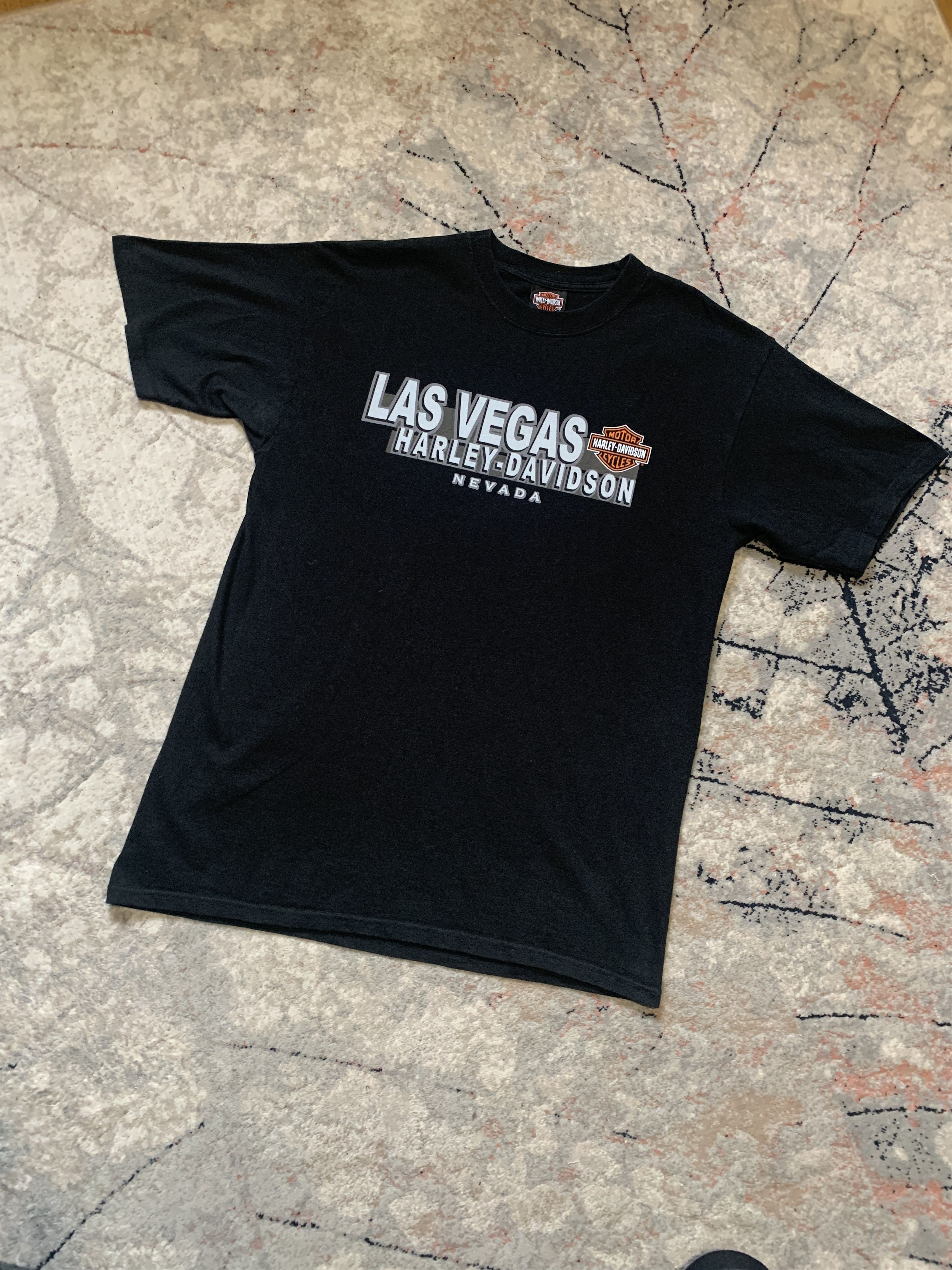 Harley Davidson × Vintage Harley-Davidson Nevada Vintage T-Shirt Size US L / EU 52-54 / 3 - 1 Thumbnail