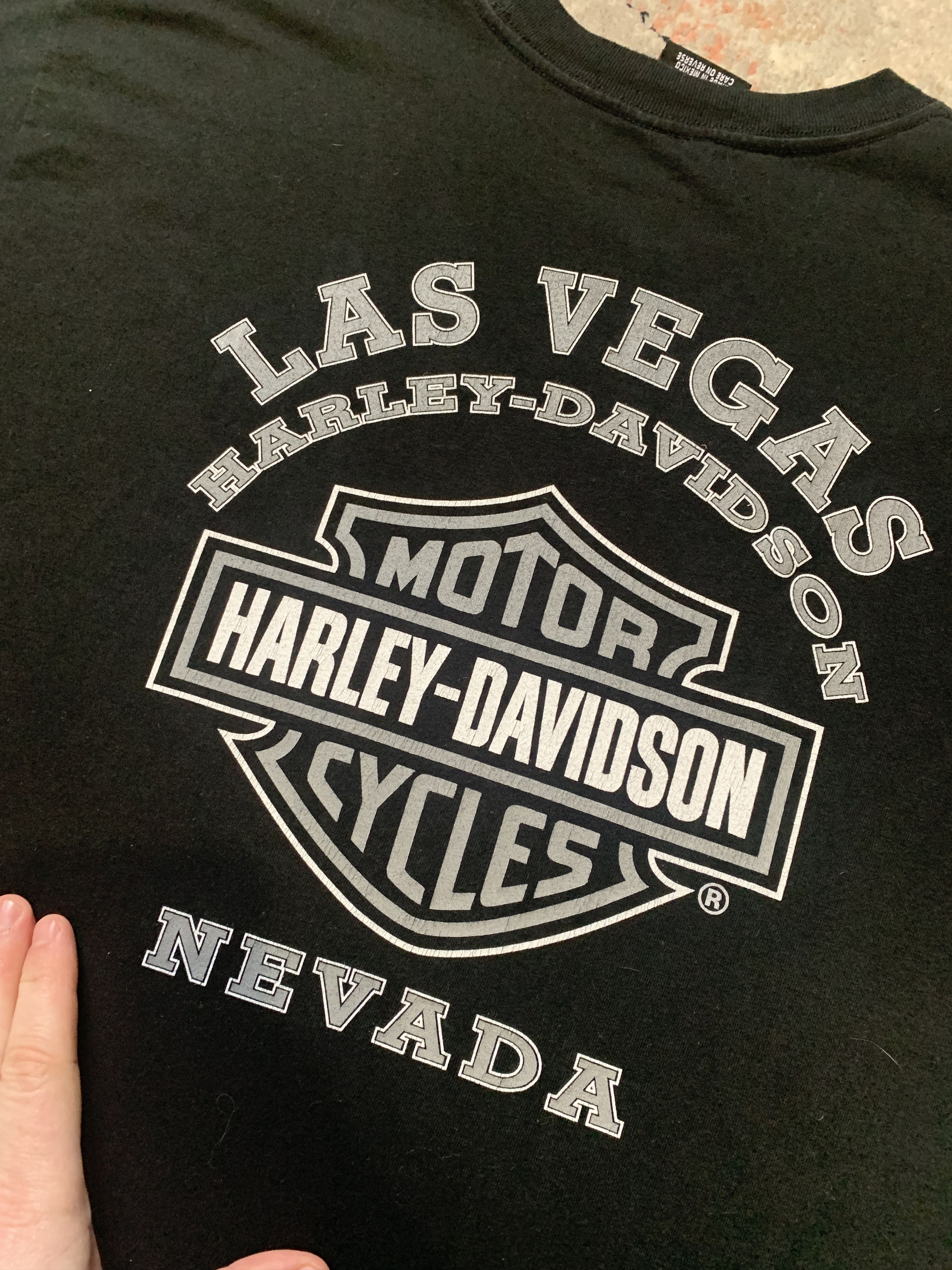 Harley Davidson × Vintage Harley-Davidson Nevada Vintage T-Shirt Size US L / EU 52-54 / 3 - 8 Thumbnail