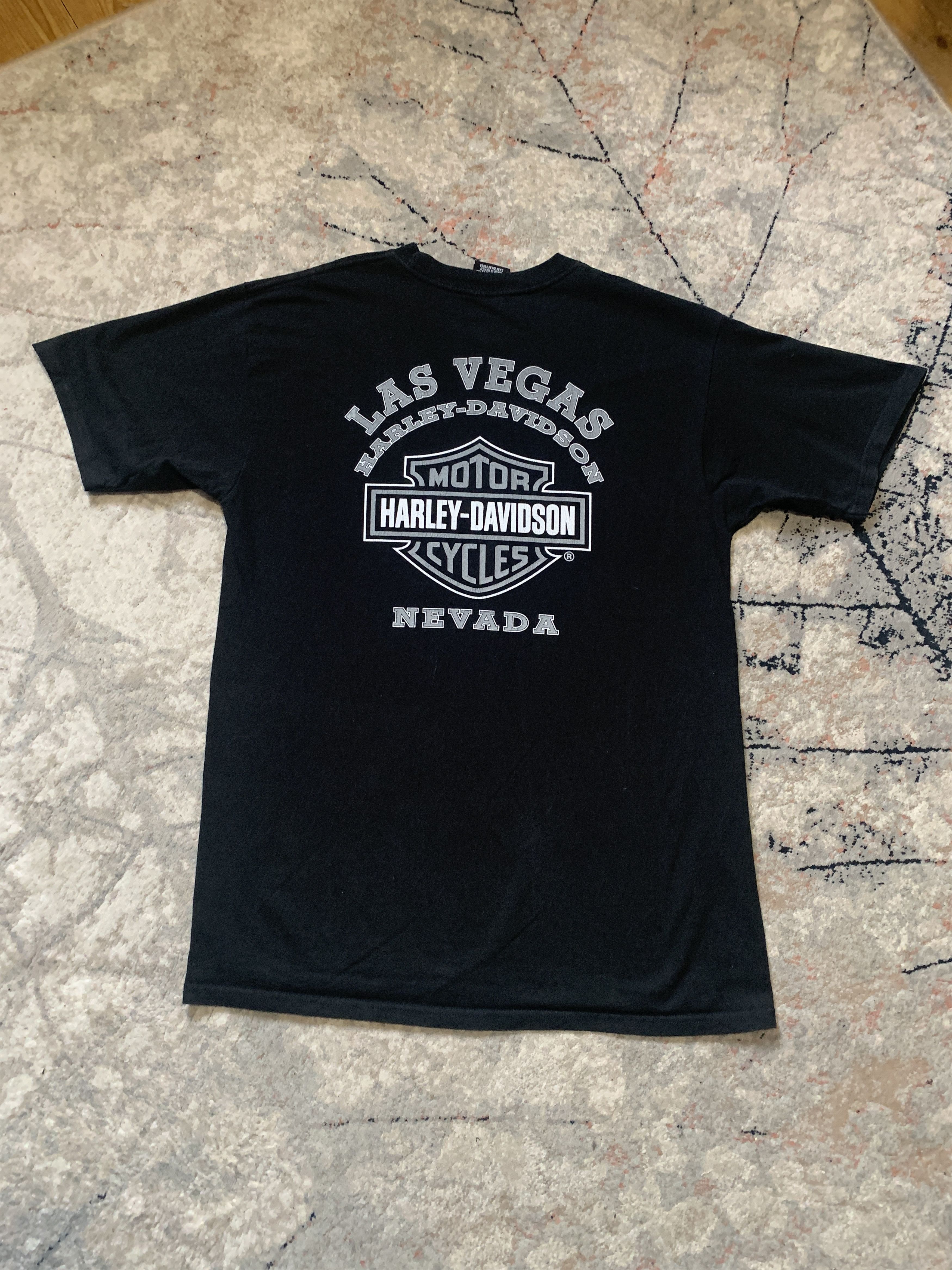 Harley Davidson × Vintage Harley-Davidson Nevada Vintage T-Shirt Size US L / EU 52-54 / 3 - 7 Thumbnail