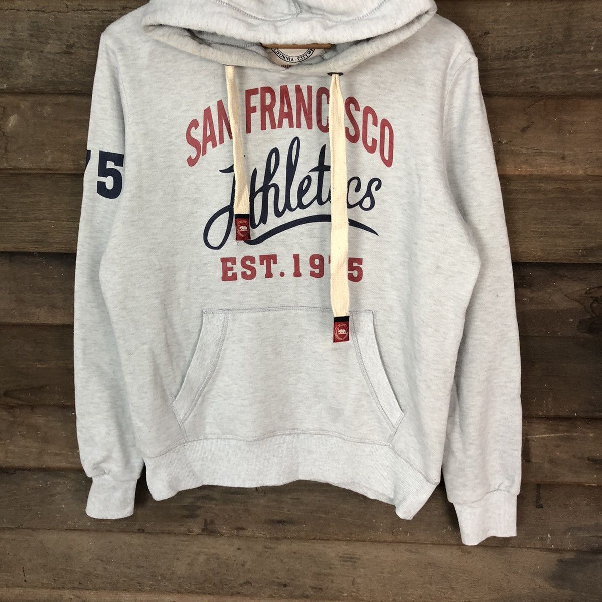 Japanese Brand California Citywear Grey Hoodie sweatshirt #4761 Size US M / EU 48-50 / 2 - 3 Thumbnail