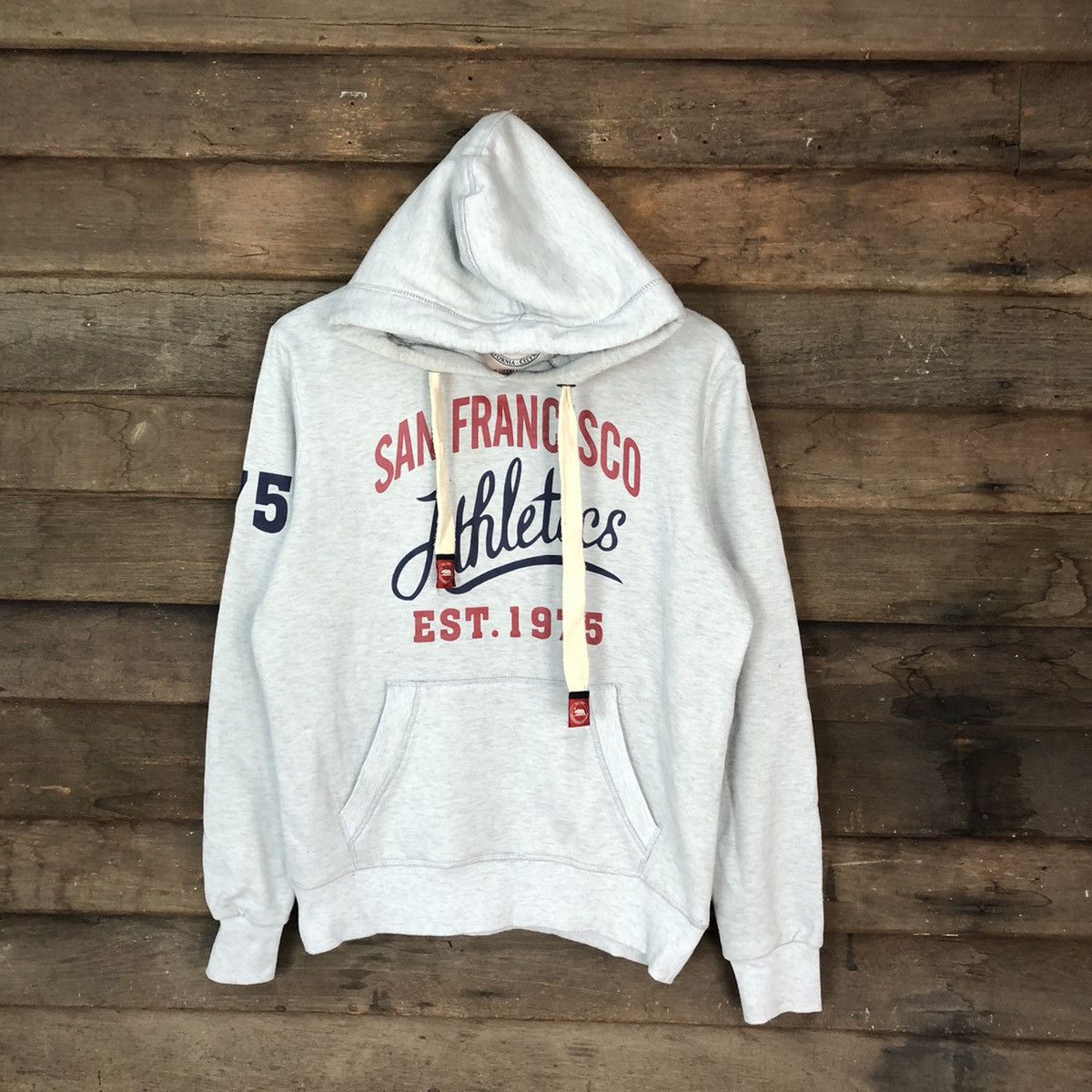 Japanese Brand California Citywear Grey Hoodie sweatshirt #4761 Size US M / EU 48-50 / 2 - 1 Thumbnail