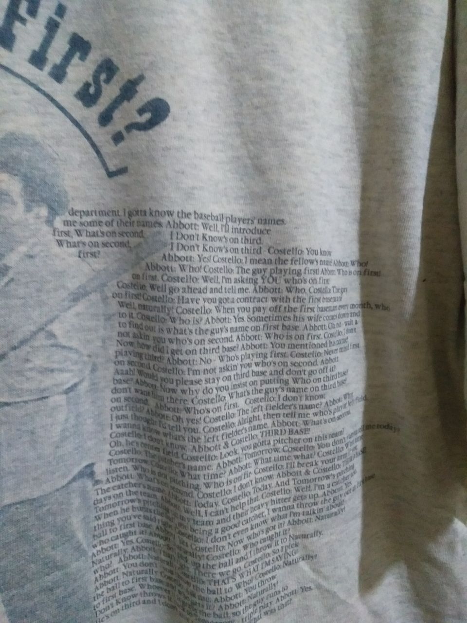 Come Tees 🔥 ABBOTT & COSTELLO COMEDY DUO Size US L / EU 52-54 / 3 - 5 Thumbnail