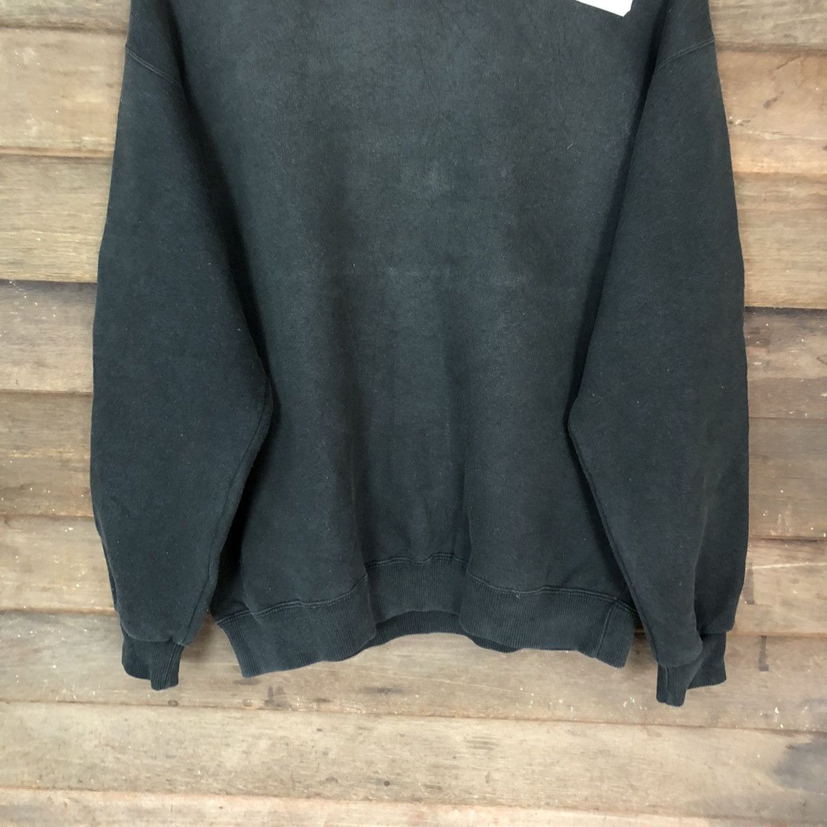 Japanese Brand × Vintage Big Logo Japan Black Sweatshirt #5050 Size US L / EU 52-54 / 3 - 5 Thumbnail