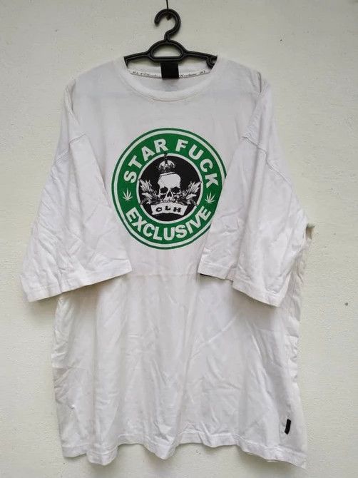 Haunted Starbucks 🔥 CLH STARFCUK EXCLUSIVE TEE Size US XXL / EU 58 / 5 - 1 Thumbnail