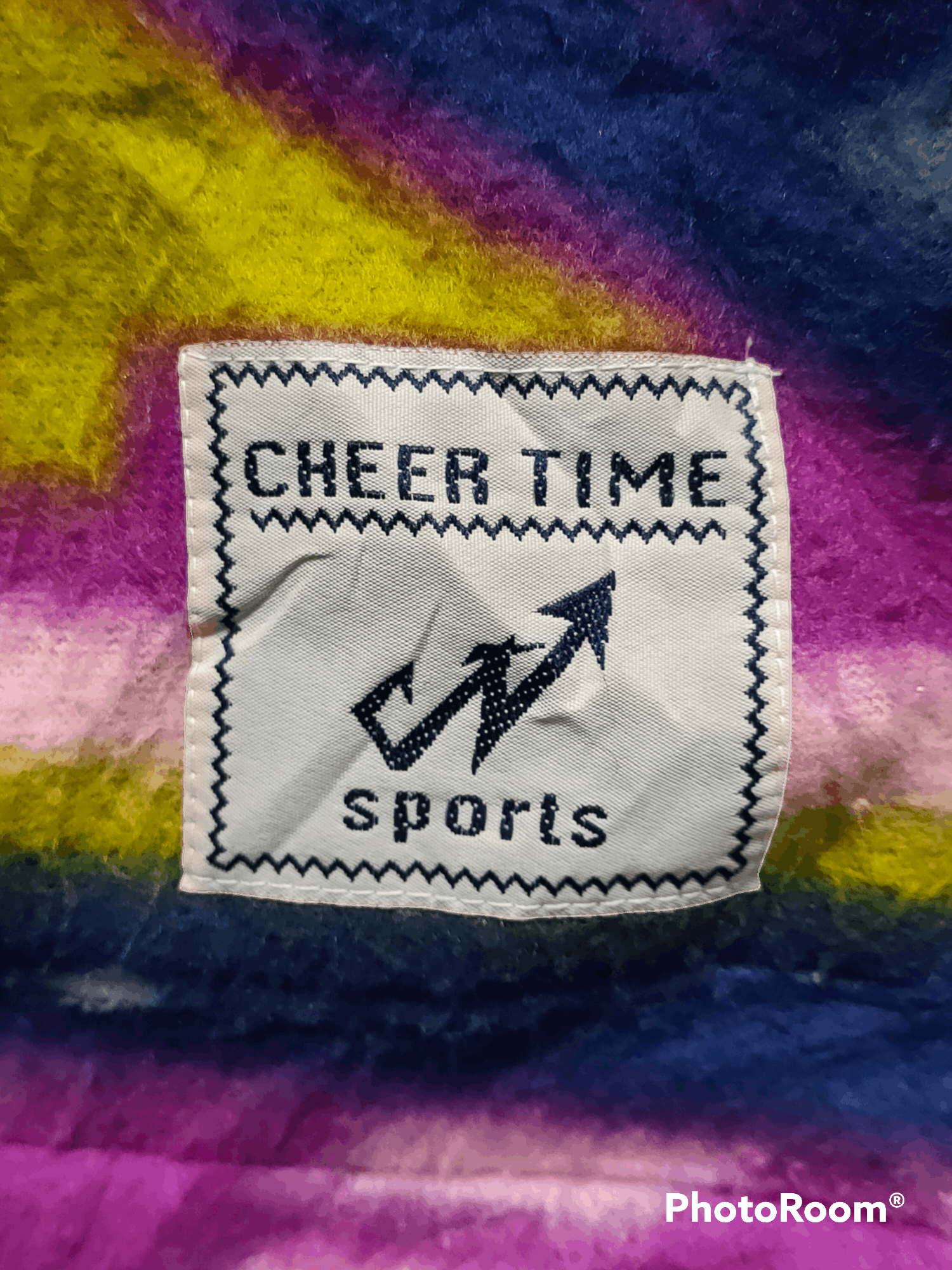 Cheer time sports knitwear zip jacket pocket hoodie
