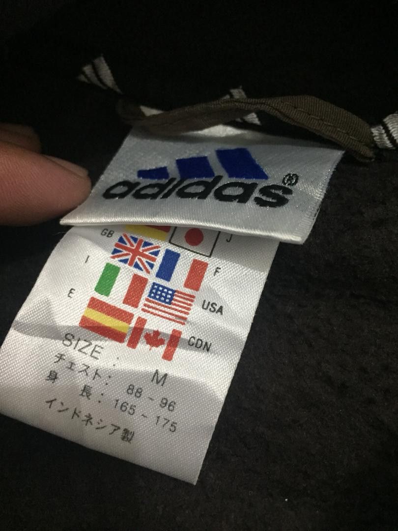 Adidas Vintage Adidas Big Logo Fleece Jacket Size US M / EU 48-50 / 2 - 5 Thumbnail