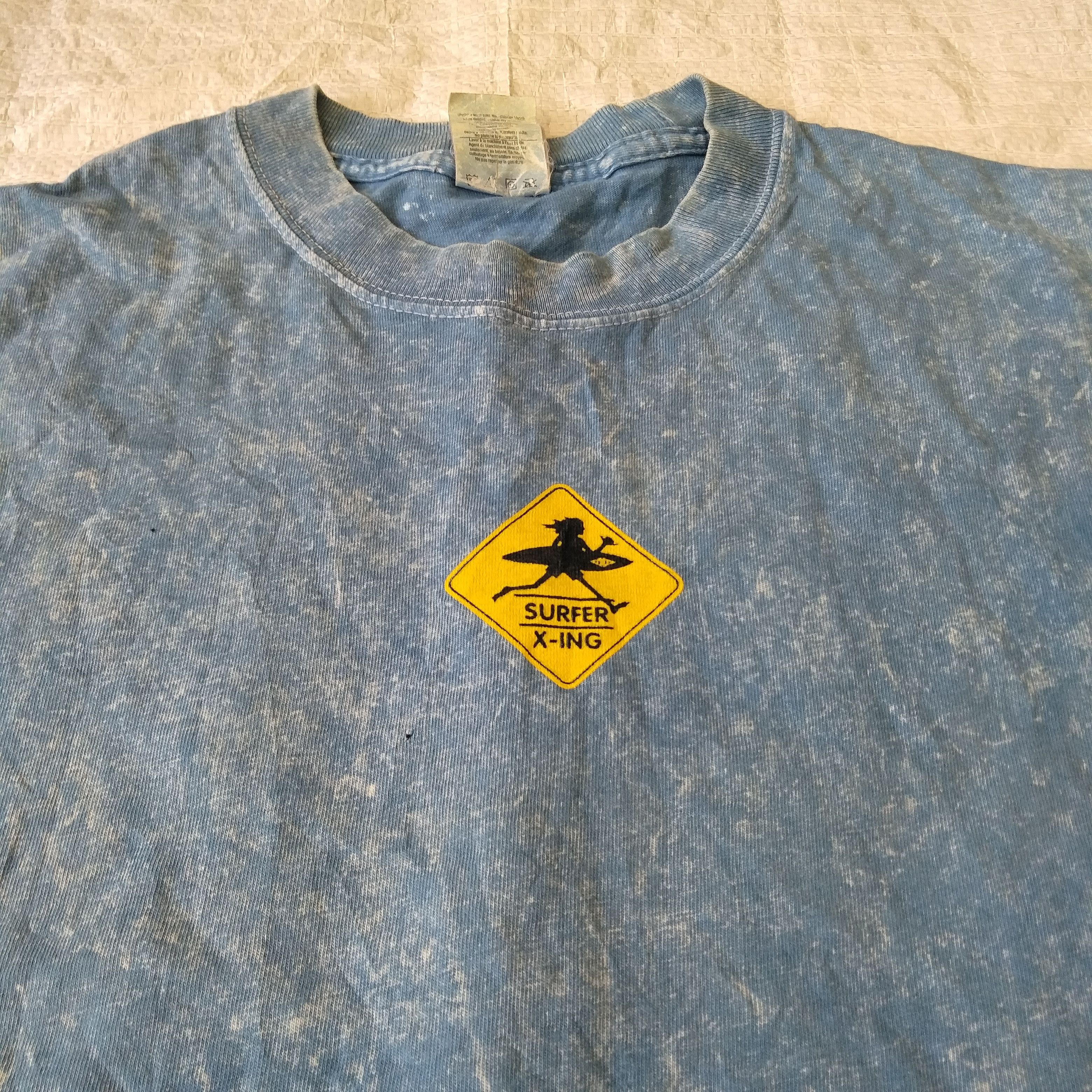 Vintage 🔥 90s SURFER X-ING ACID WASH Size US L / EU 52-54 / 3 - 4 Thumbnail