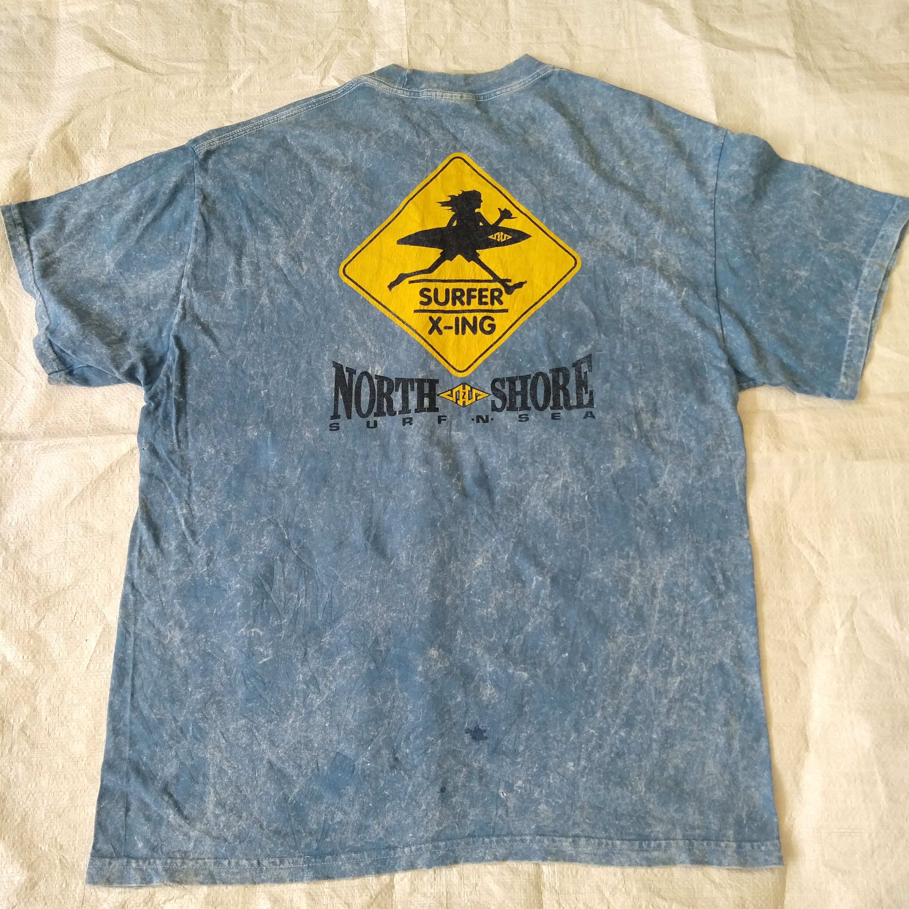 Vintage 🔥 90s SURFER X-ING ACID WASH Size US L / EU 52-54 / 3 - 1 Thumbnail