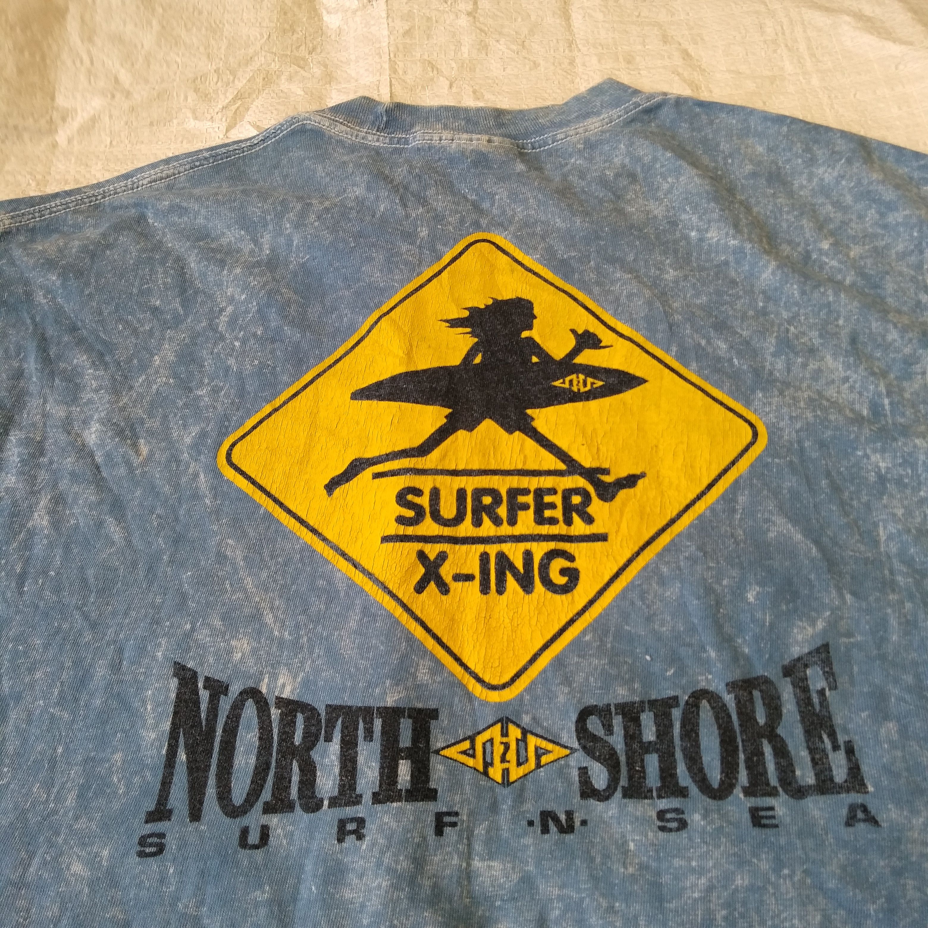 Vintage 🔥 90s SURFER X-ING ACID WASH Size US L / EU 52-54 / 3 - 5 Thumbnail