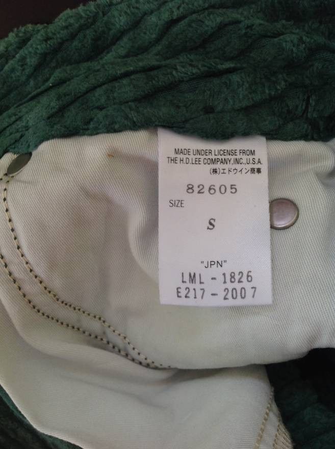 Lee Vintage Lee Corduroy Shorts Size 32" / US 10 / IT 46 - 7 Thumbnail