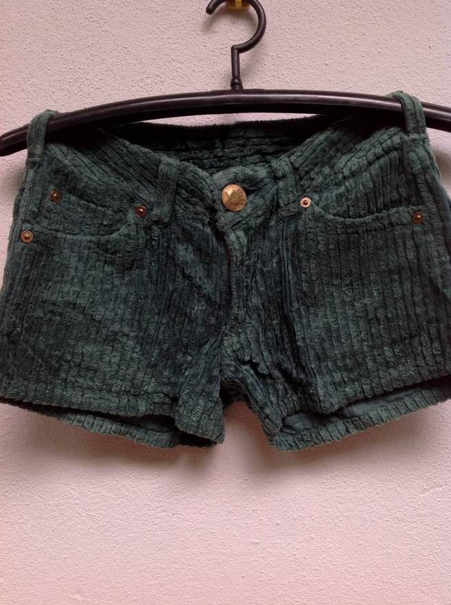 Lee Vintage Lee Corduroy Shorts Size 32" / US 10 / IT 46 - 1 Thumbnail