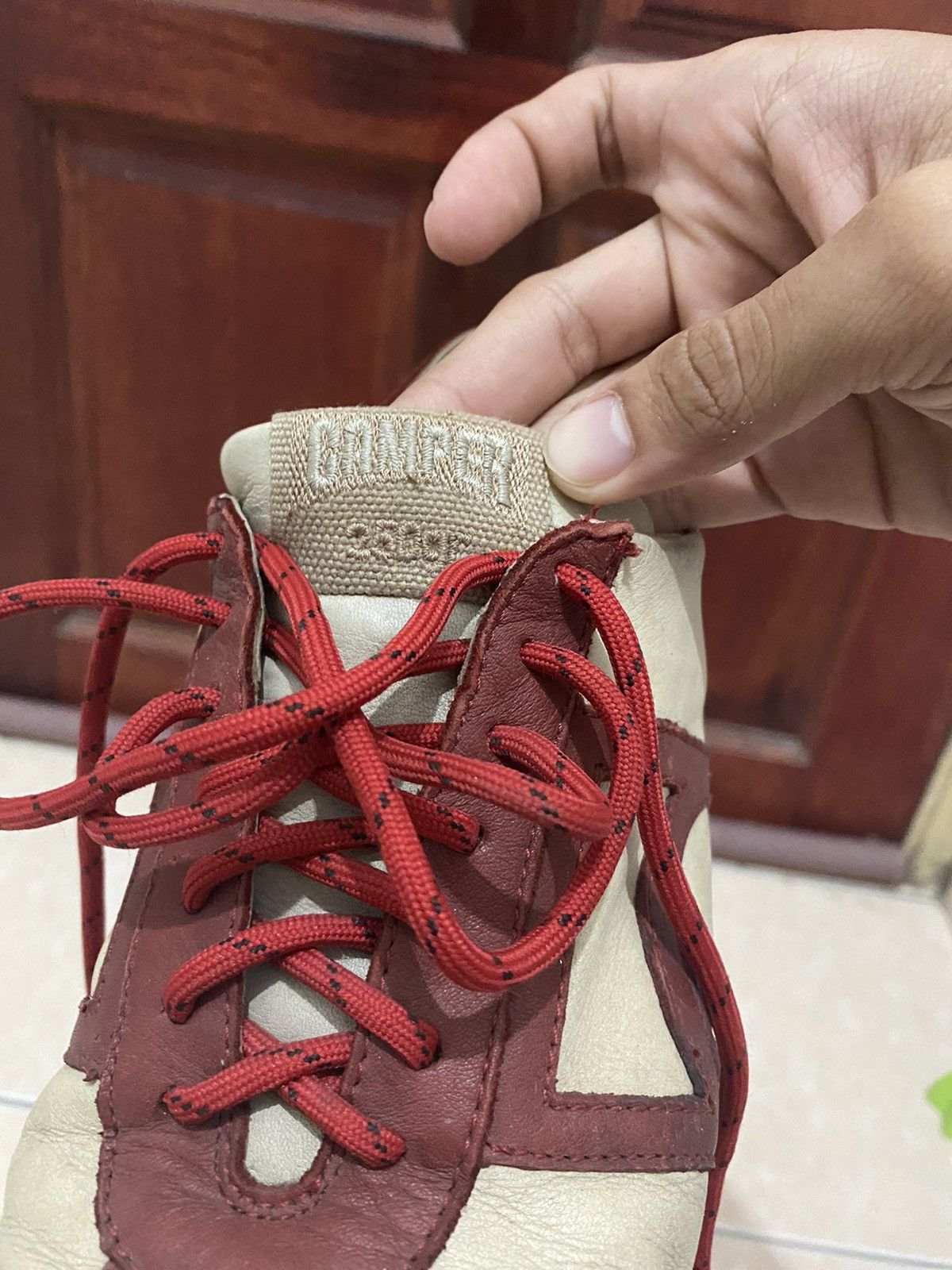 Camper × Leather × Vintage 🔥Iconic Camper 250gram Leather Low Shoes Size US 7.5 / EU 40-41 - 5 Thumbnail
