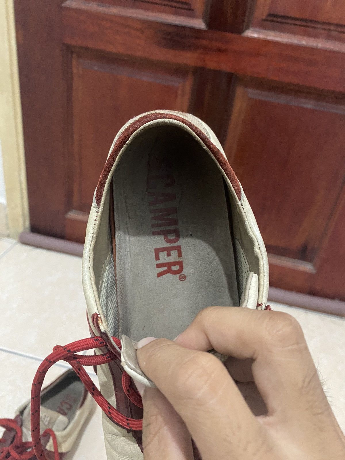 Camper × Leather × Vintage 🔥Iconic Camper 250gram Leather Low Shoes Size US 7.5 / EU 40-41 - 7 Thumbnail