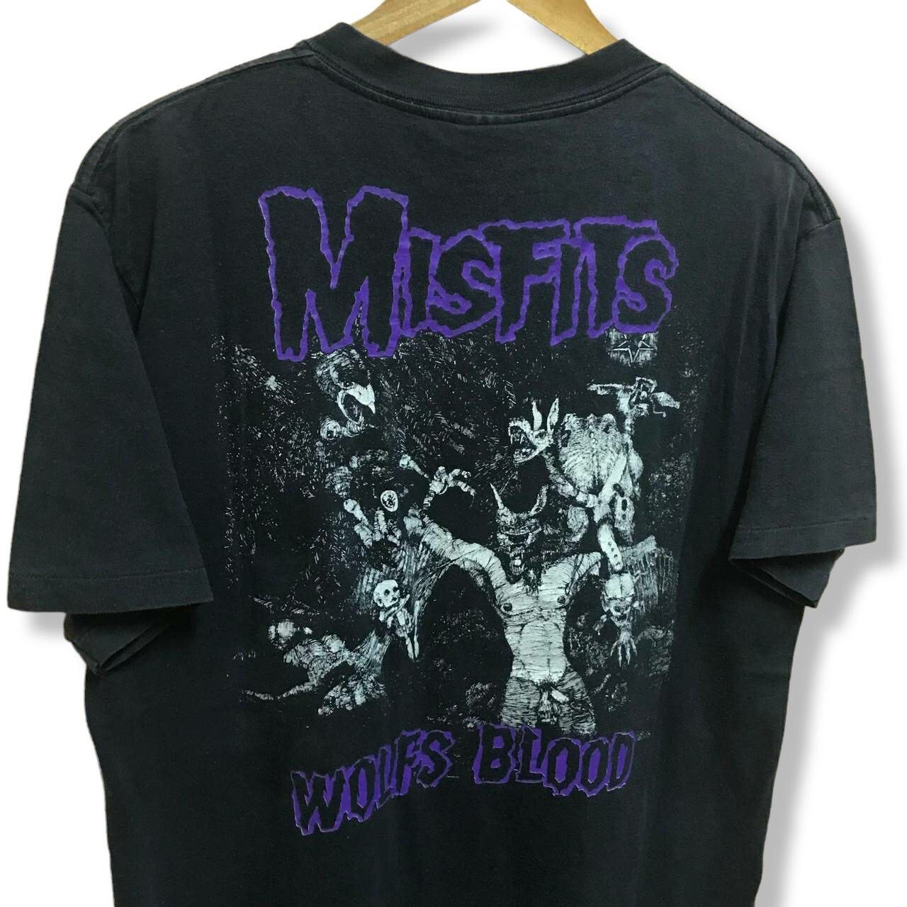 Band Tees Vintage 1990 Misfits Die Die My Darling T Shirt Size US L / EU 52-54 / 3 - 4 Thumbnail