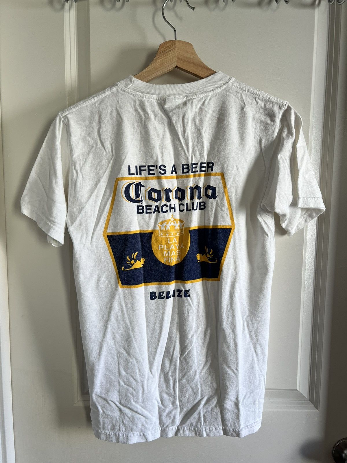 Vintage Vintage Corona Extra Belize T-shirt Size US S / EU 44-46 / 1 - 2 Thumbnail