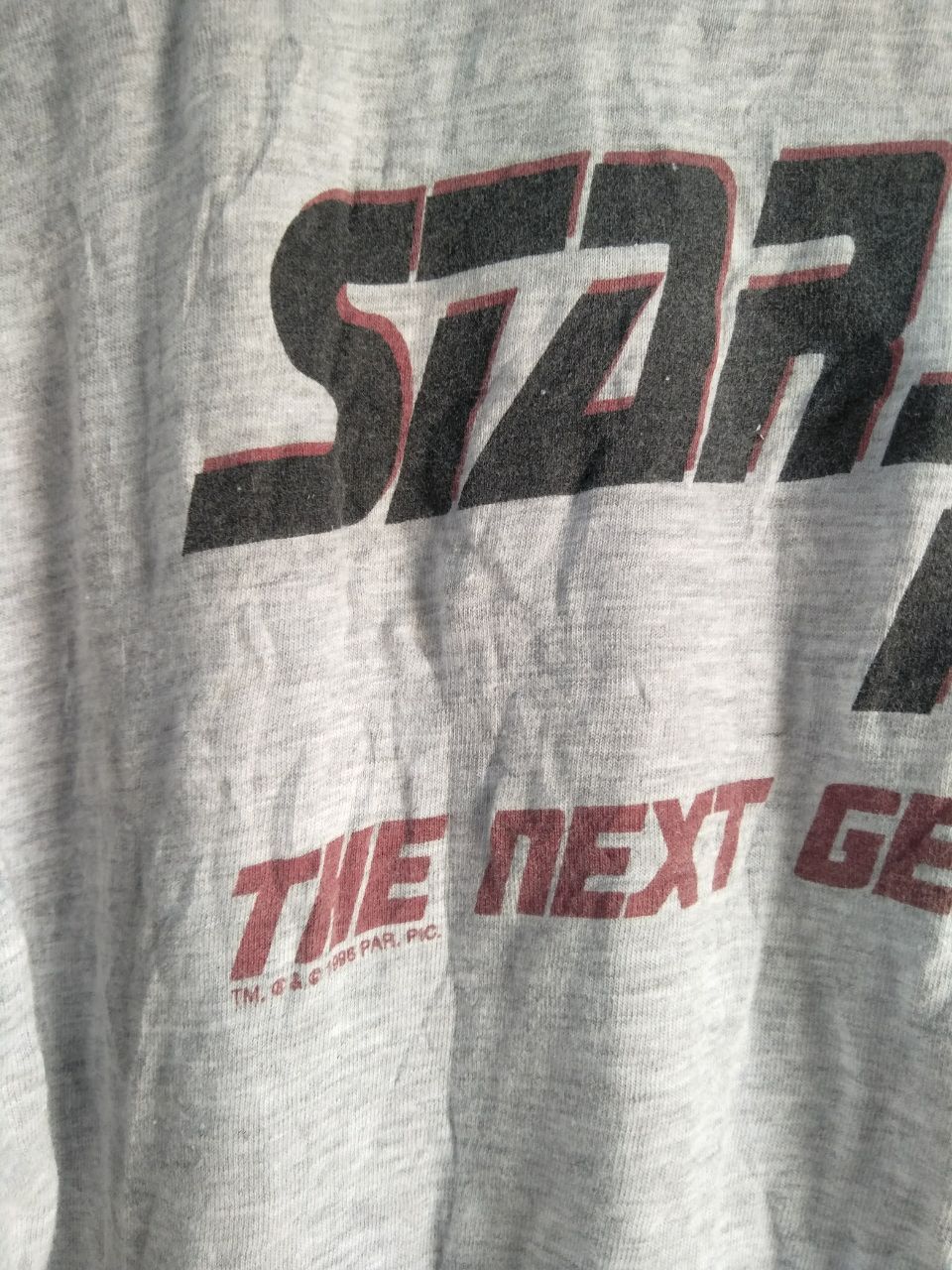 Star Wars 🔥 90s STAR TREK STARFLEET ACADEMY SAN FRANCISCO CADETT TEE Size US L / EU 52-54 / 3 - 5 Thumbnail