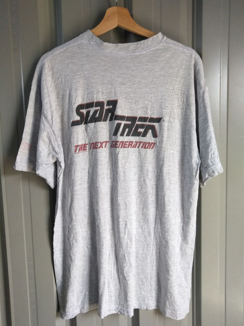 Star Wars 🔥 90s STAR TREK STARFLEET ACADEMY SAN FRANCISCO CADETT TEE Size US L / EU 52-54 / 3 - 2 Thumbnail