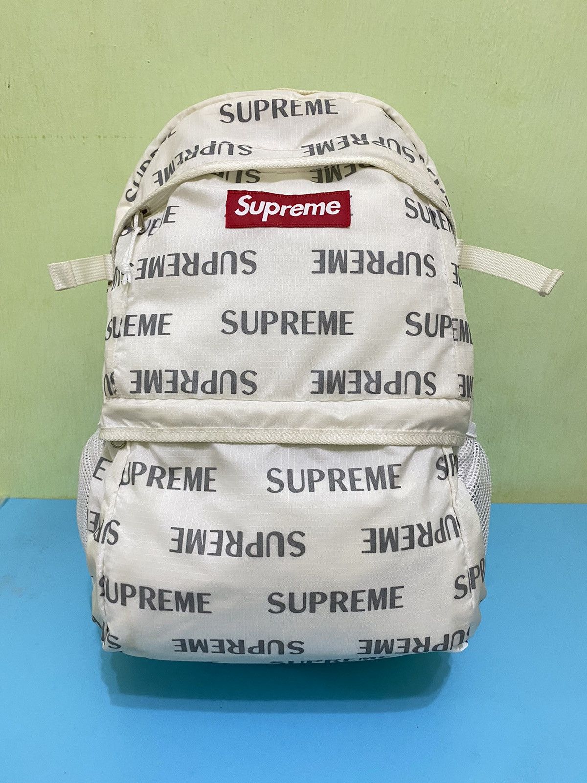 Supreme Supreme FW 16 3M Reflective Repeat Backpack | Grailed