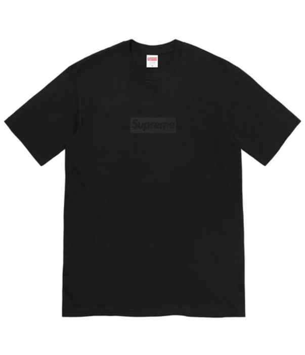 Supreme Supreme Tonal Box Logo Tee - Black | Grailed