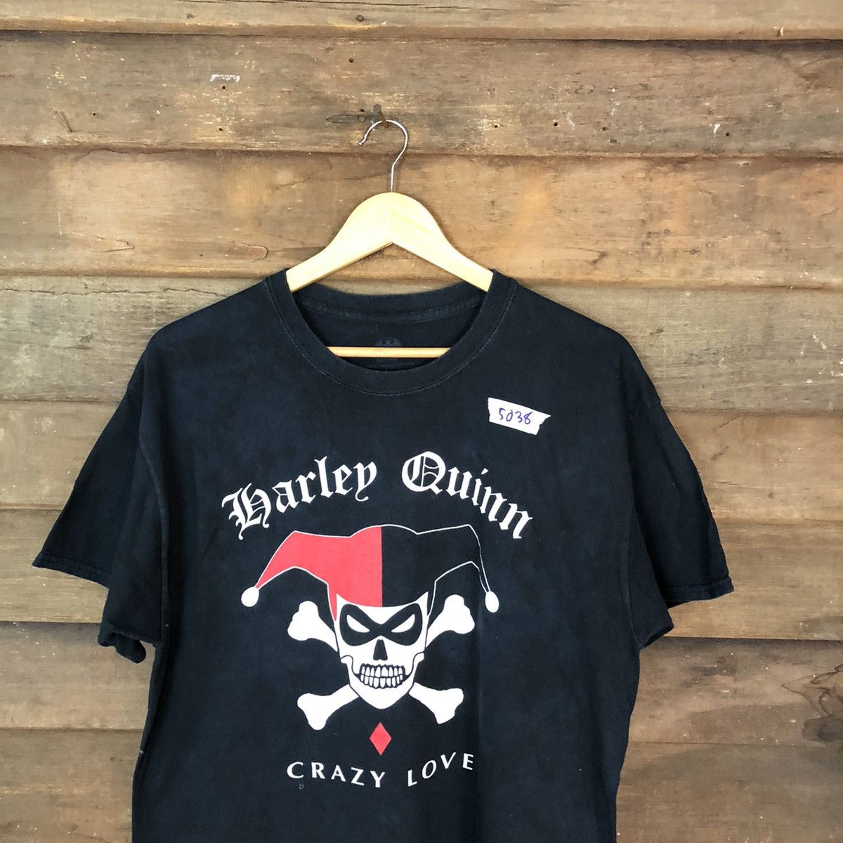 DC Comics Harley Quin batman dc comic Black Tshirt #5038 Size US L / EU 52-54 / 3 - 3 Thumbnail