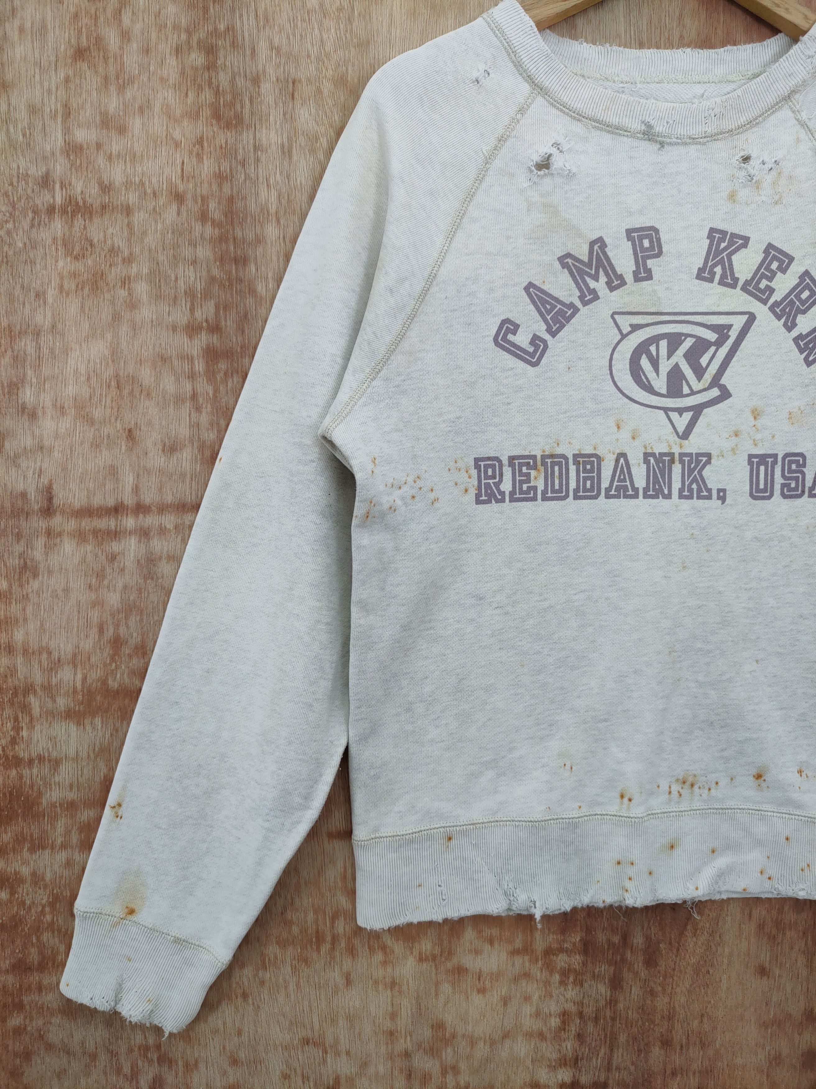 Champion DL Champion Camp Kern USA thrashed worn vintage #46-185 Size US S / EU 44-46 / 1 - 2 Thumbnail