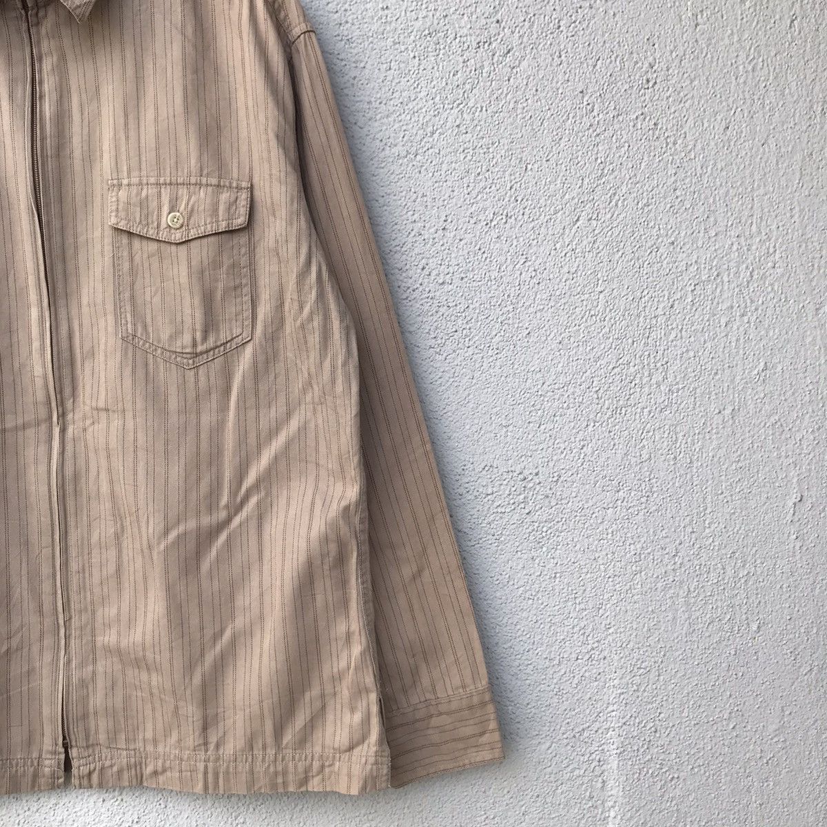 Kansai Yamamoto Vintage Kansai Yamamoto Jeans Striped Jacket Size US L / EU 52-54 / 3 - 5 Thumbnail