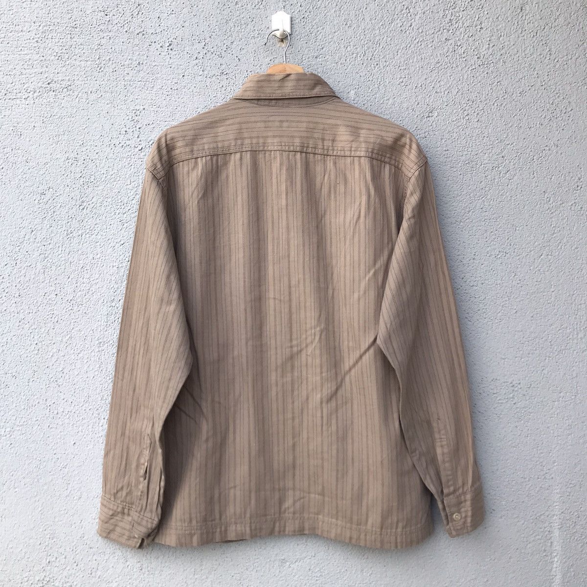 Kansai Yamamoto Vintage Kansai Yamamoto Jeans Striped Jacket Size US L / EU 52-54 / 3 - 10 Thumbnail