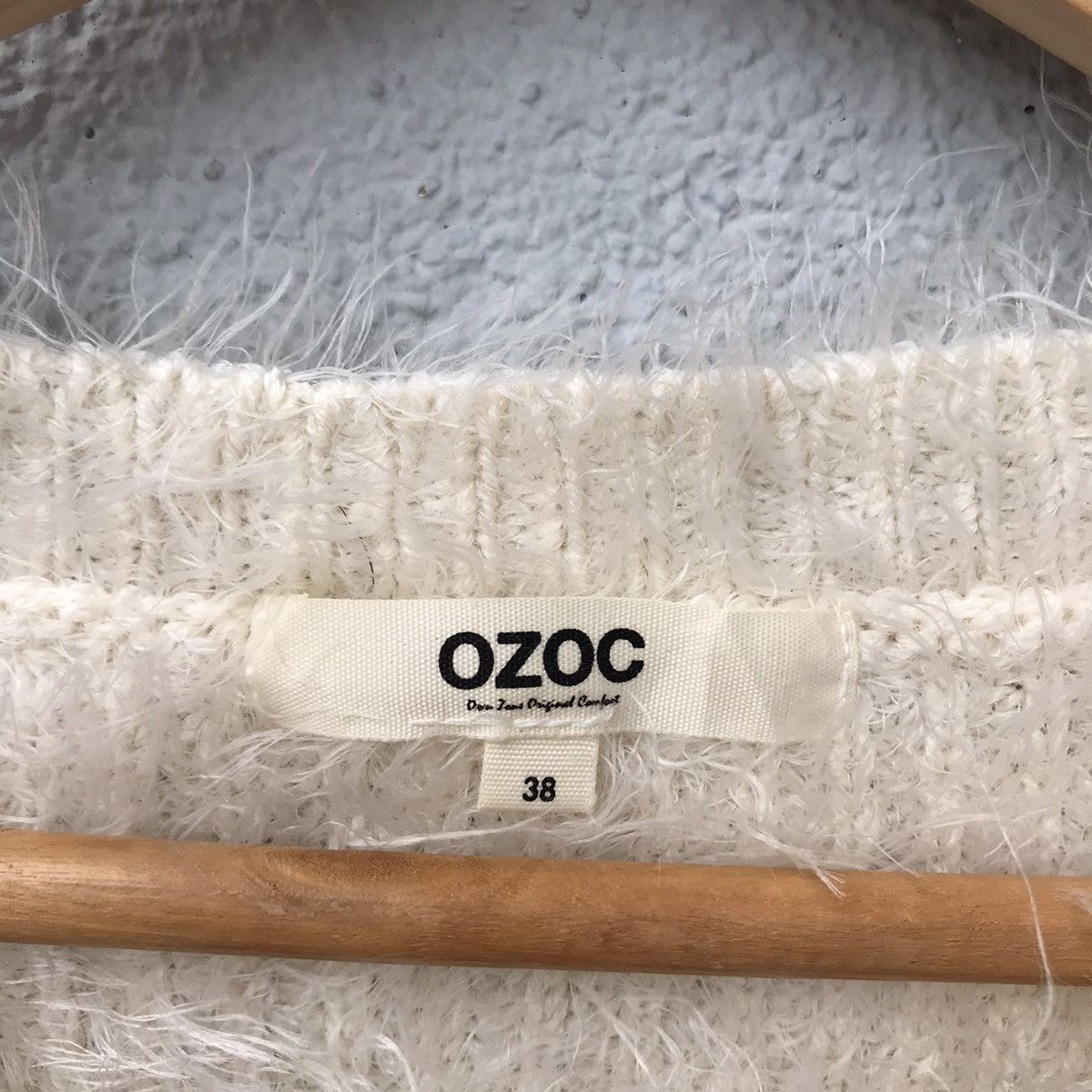 Aran Isles Knitwear OZOC Japanese Brand Soft Fur Shag Shaggy Knitwear Size US M / EU 48-50 / 2 - 8 Thumbnail