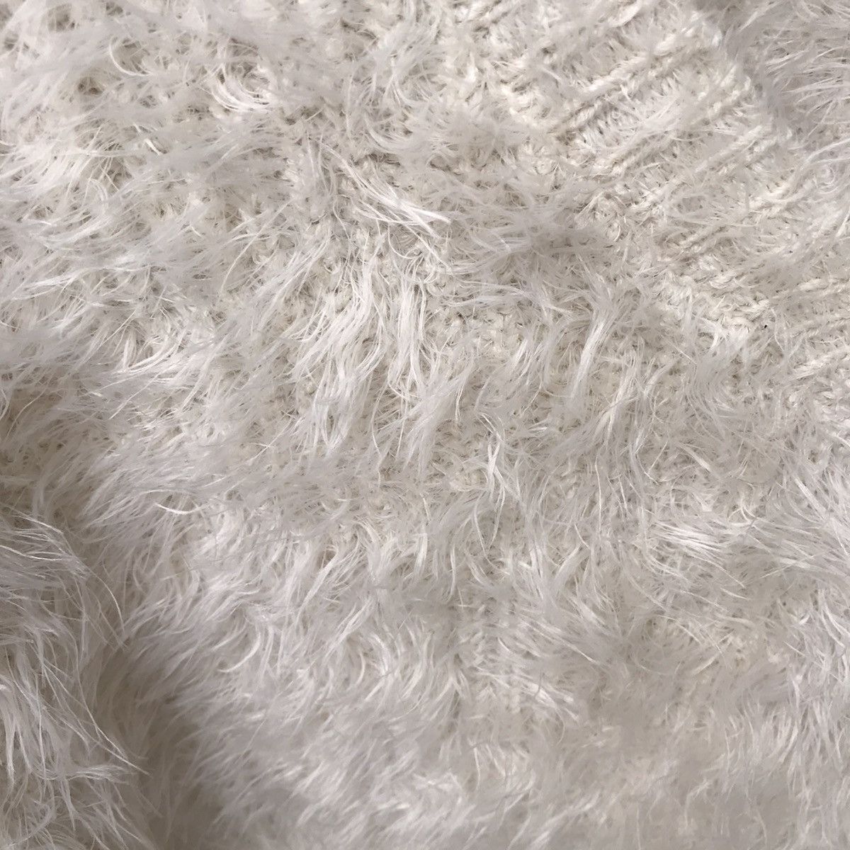 Aran Isles Knitwear OZOC Japanese Brand Soft Fur Shag Shaggy Knitwear Size US M / EU 48-50 / 2 - 7 Thumbnail