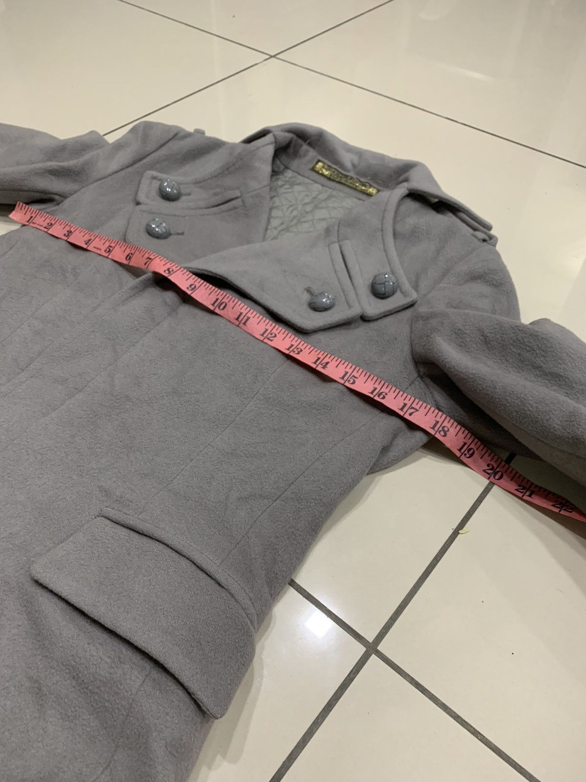 Maison MIHARA YASUHIRO MIHARAYASUHIRO WOOL TRENCH COAT JACKET Size S / US 4 / IT 40 - 4 Thumbnail