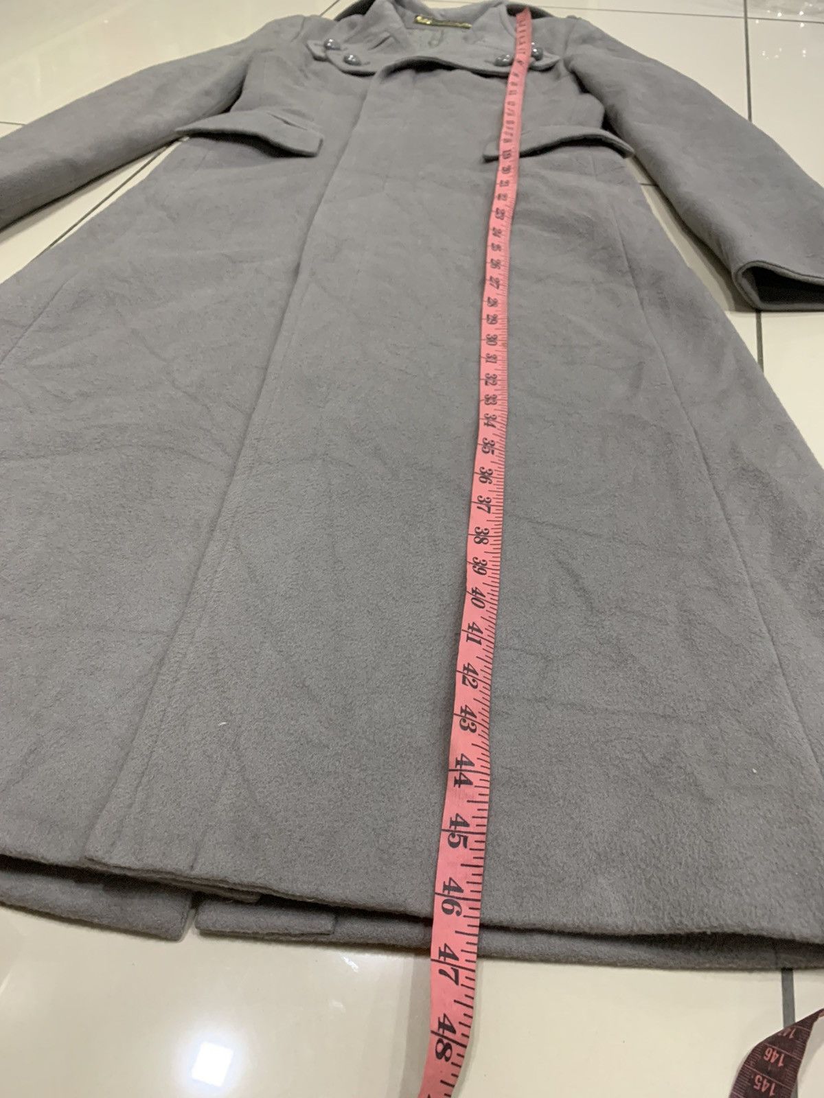 Maison MIHARA YASUHIRO MIHARAYASUHIRO WOOL TRENCH COAT JACKET Size S / US 4 / IT 40 - 3 Thumbnail