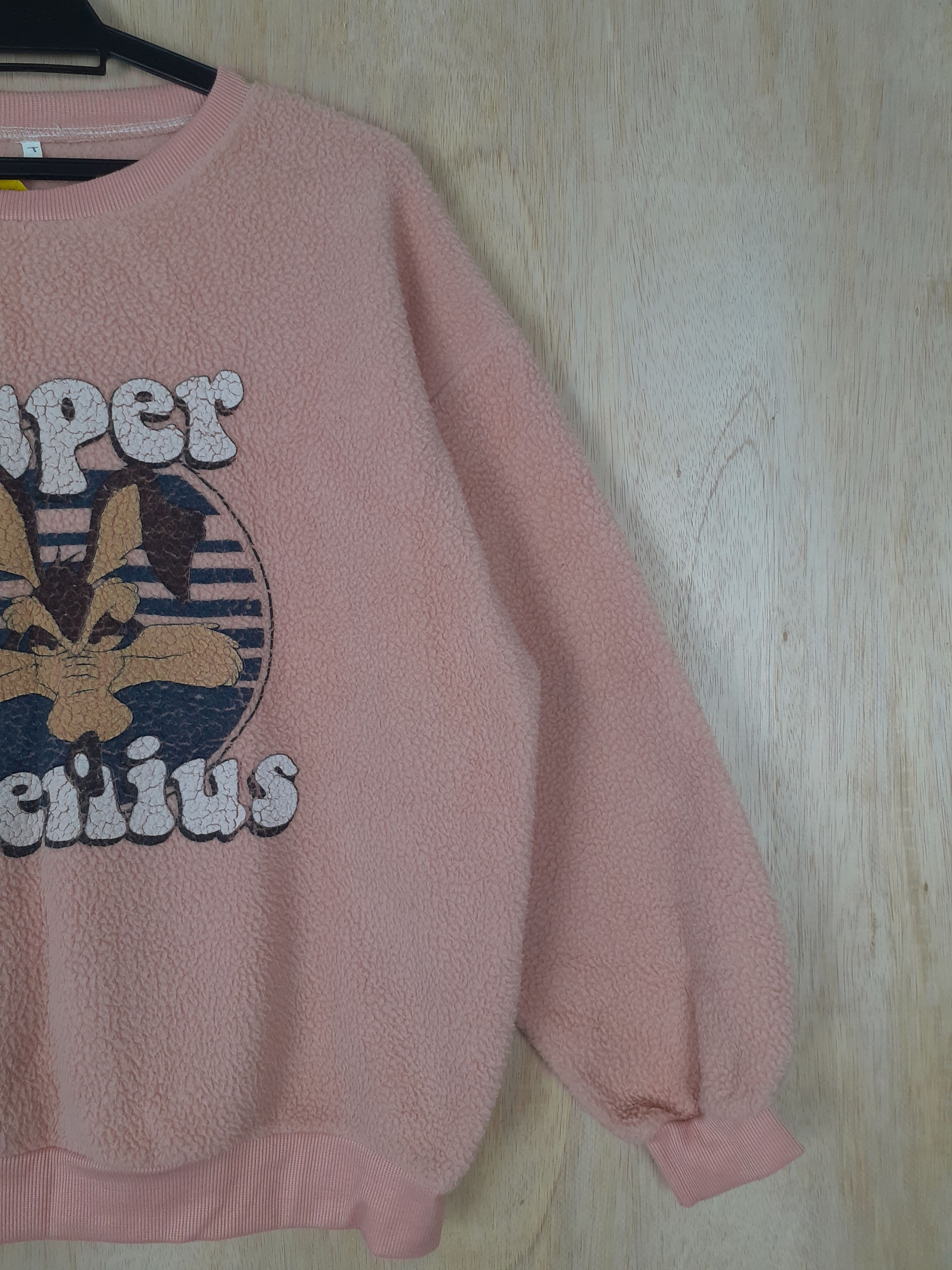 Cartoon Network Super Genius coyote cartoon network peach sweatshirt #3637 Size US M / EU 48-50 / 2 - 5 Thumbnail