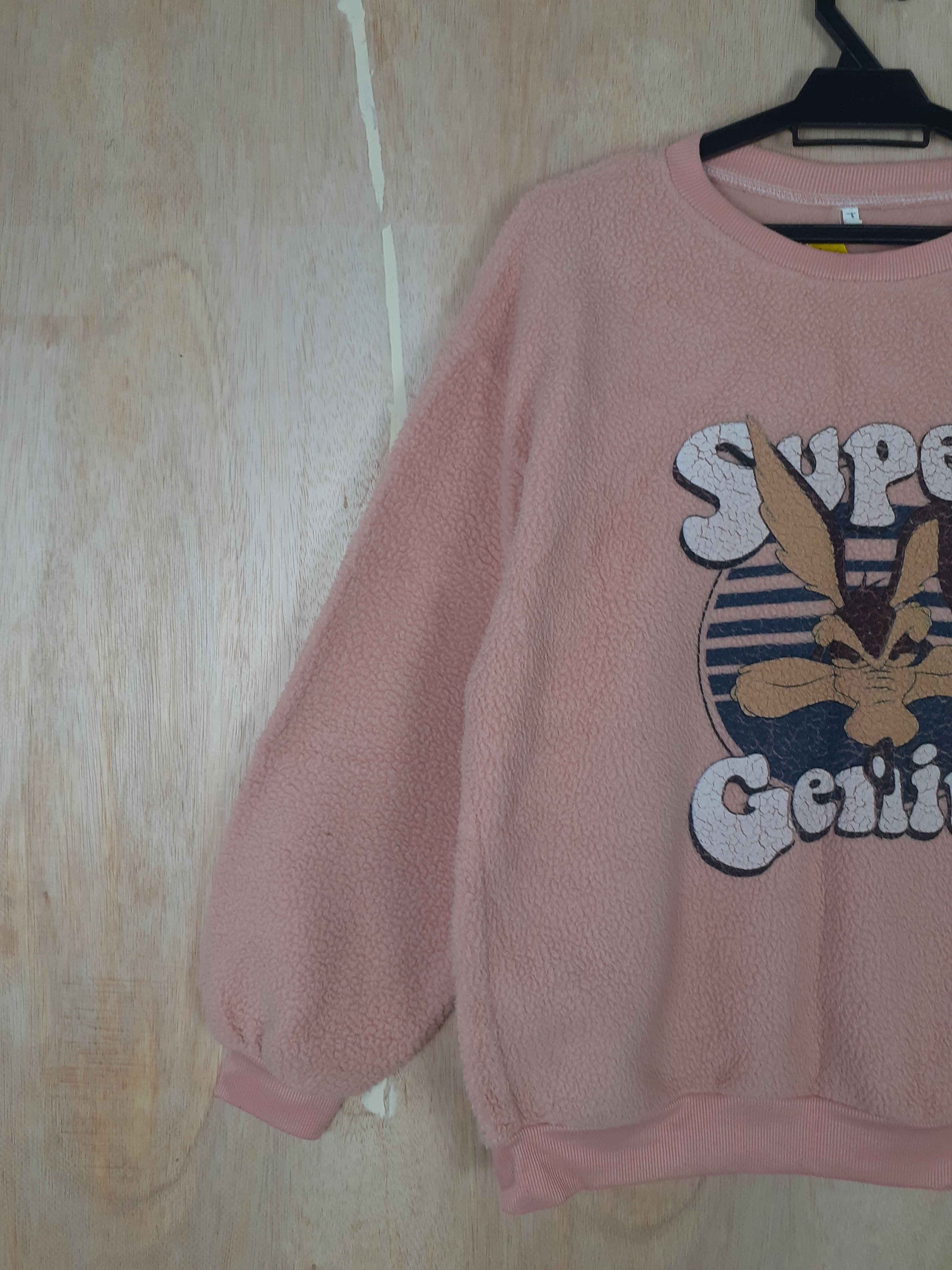 Cartoon Network Super Genius coyote cartoon network peach sweatshirt #3637 Size US M / EU 48-50 / 2 - 4 Thumbnail