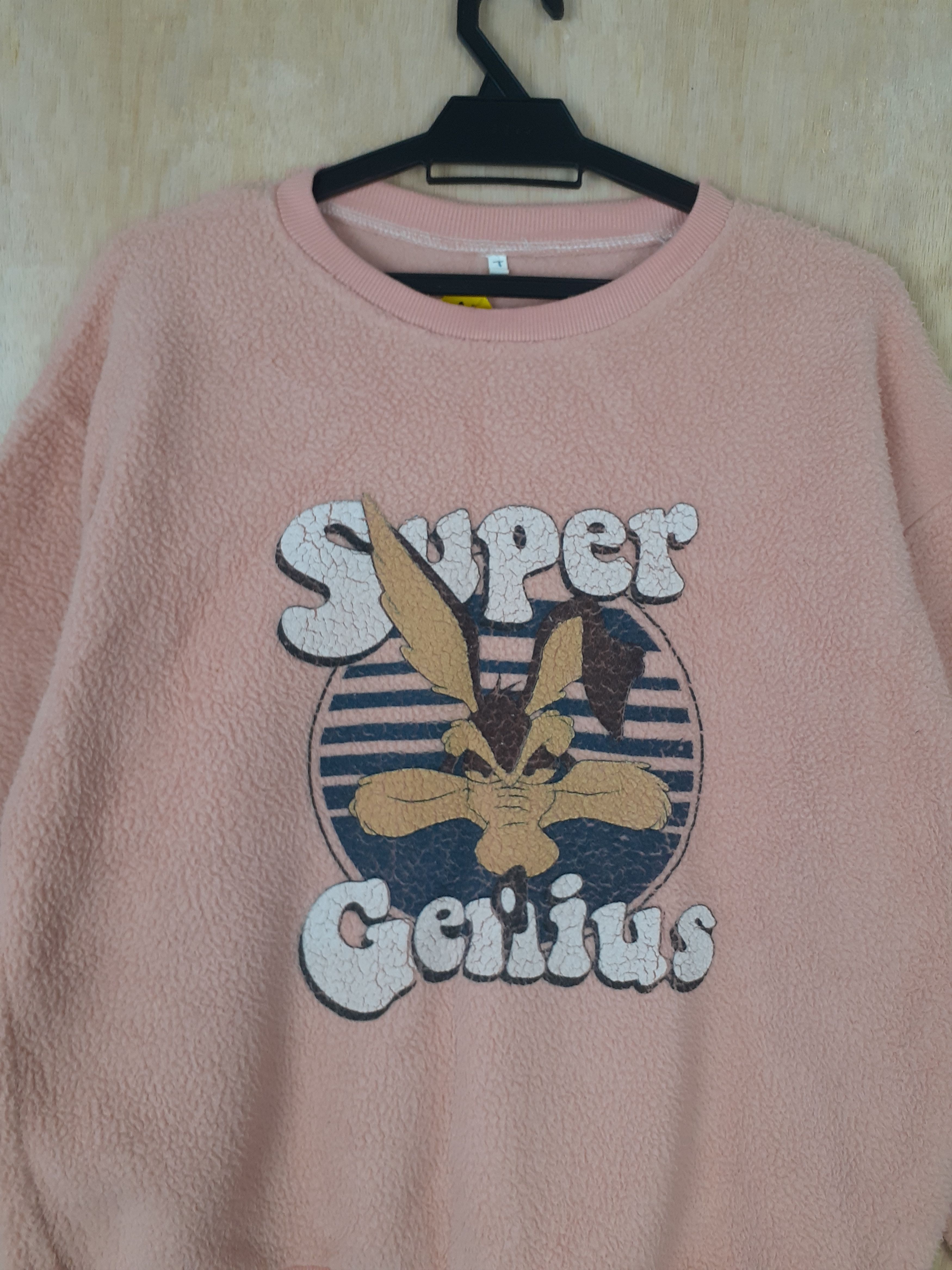 Cartoon Network Super Genius coyote cartoon network peach sweatshirt #3637 Size US M / EU 48-50 / 2 - 2 Thumbnail