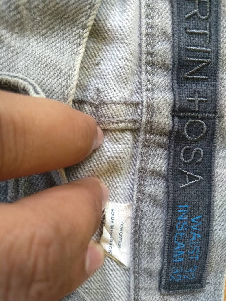 Martin + Osa MARTIN +OSA HIGH END DESIGNER DENIM JEANS Size US 33 - 7 Thumbnail