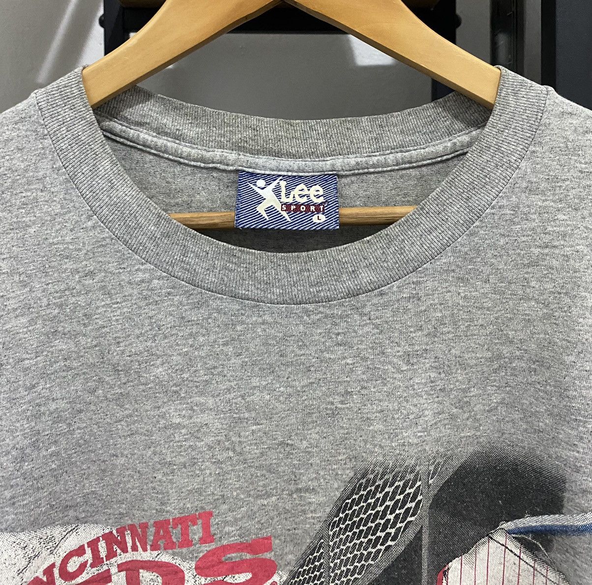 MLB × Vintage 1995 Vintage Rare MLB Cincinnati Reds Tee Size US L / EU 52-54 / 3 - 6 Thumbnail