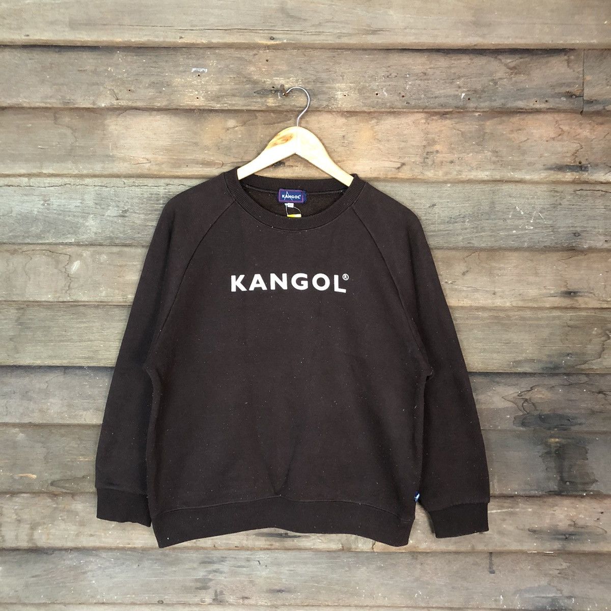Kangol Kangol Dark Brown Sweatshirt #3898 Size US M / EU 48-50 / 2 - 1 Thumbnail