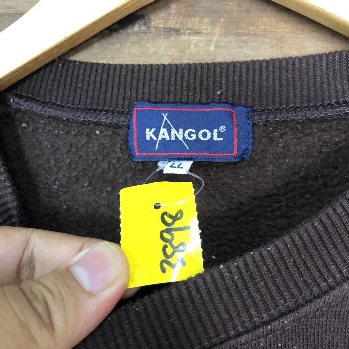 Kangol Kangol Dark Brown Sweatshirt #3898 Size US M / EU 48-50 / 2 - 8 Thumbnail