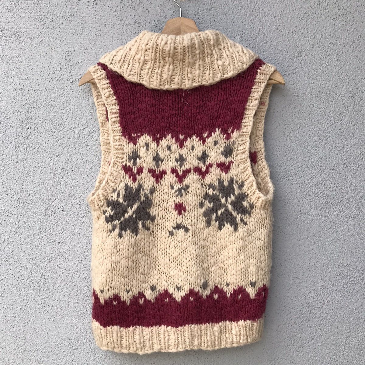 Aran Isles Knitwear Vintage Cantwo Navajo Mohair Knitwear Vest Size US XS / EU 42 / 0 - 9 Thumbnail