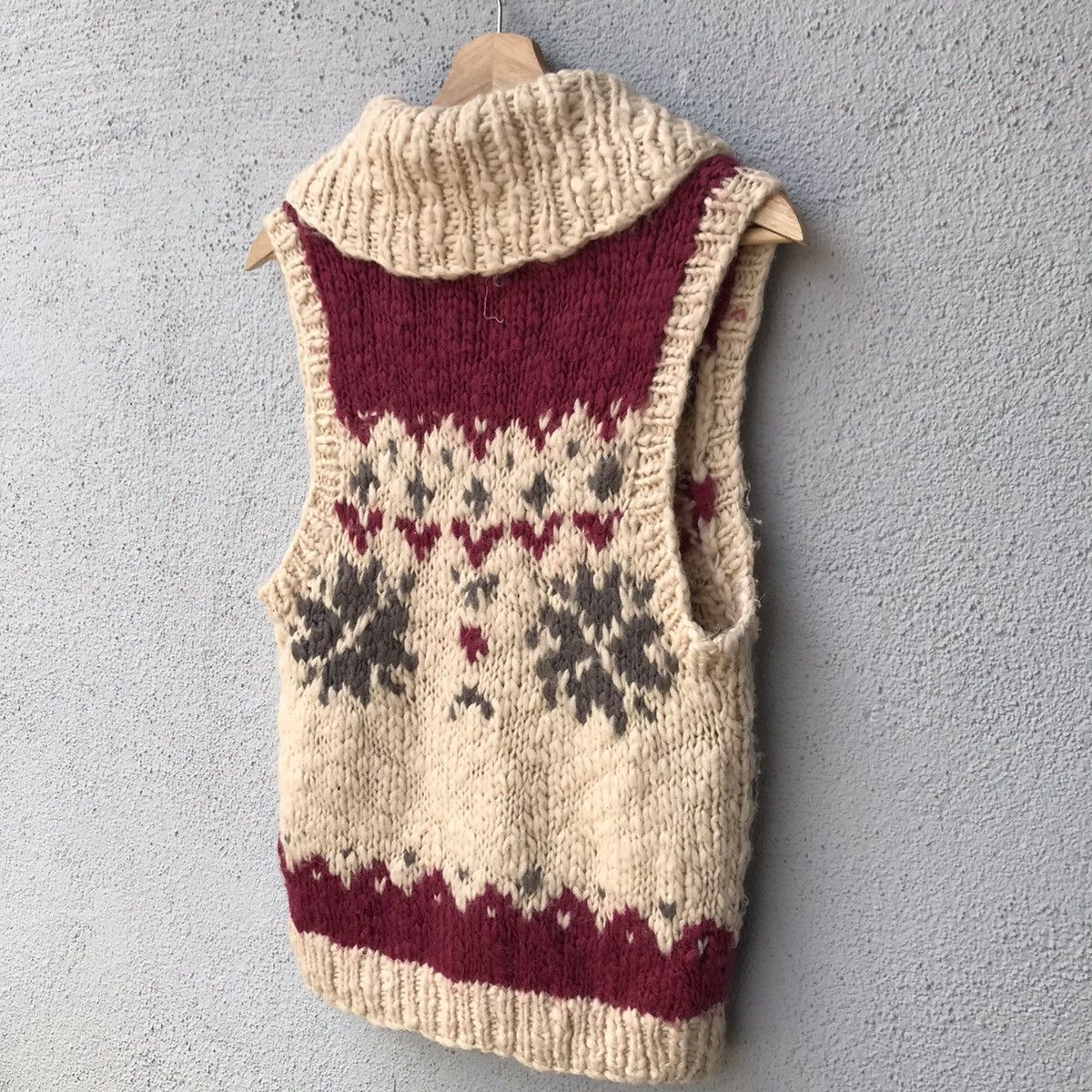 Aran Isles Knitwear Vintage Cantwo Navajo Mohair Knitwear Vest Size US XS / EU 42 / 0 - 8 Thumbnail