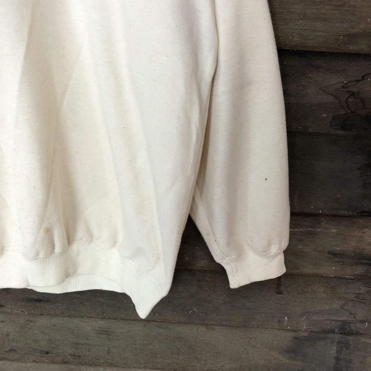 Japanese Brand × Vintage Uno A Boss Cream vintage art Sweatshirt #3905 Size US L / EU 52-54 / 3 - 5 Thumbnail