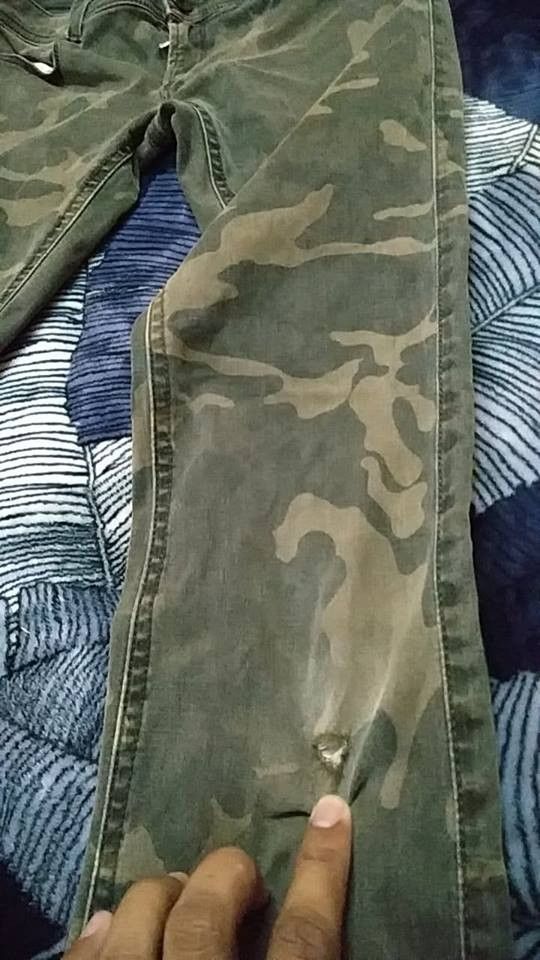 Brian Dales BRIAN DALES CAMOUFLAGE JEANS Size 28" / US 6 / IT 42 - 4 Thumbnail