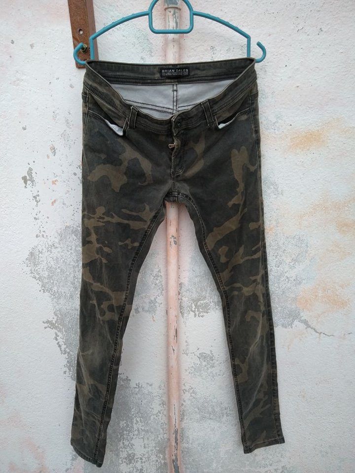 Brian Dales BRIAN DALES CAMOUFLAGE JEANS Size 28" / US 6 / IT 42 - 3 Thumbnail