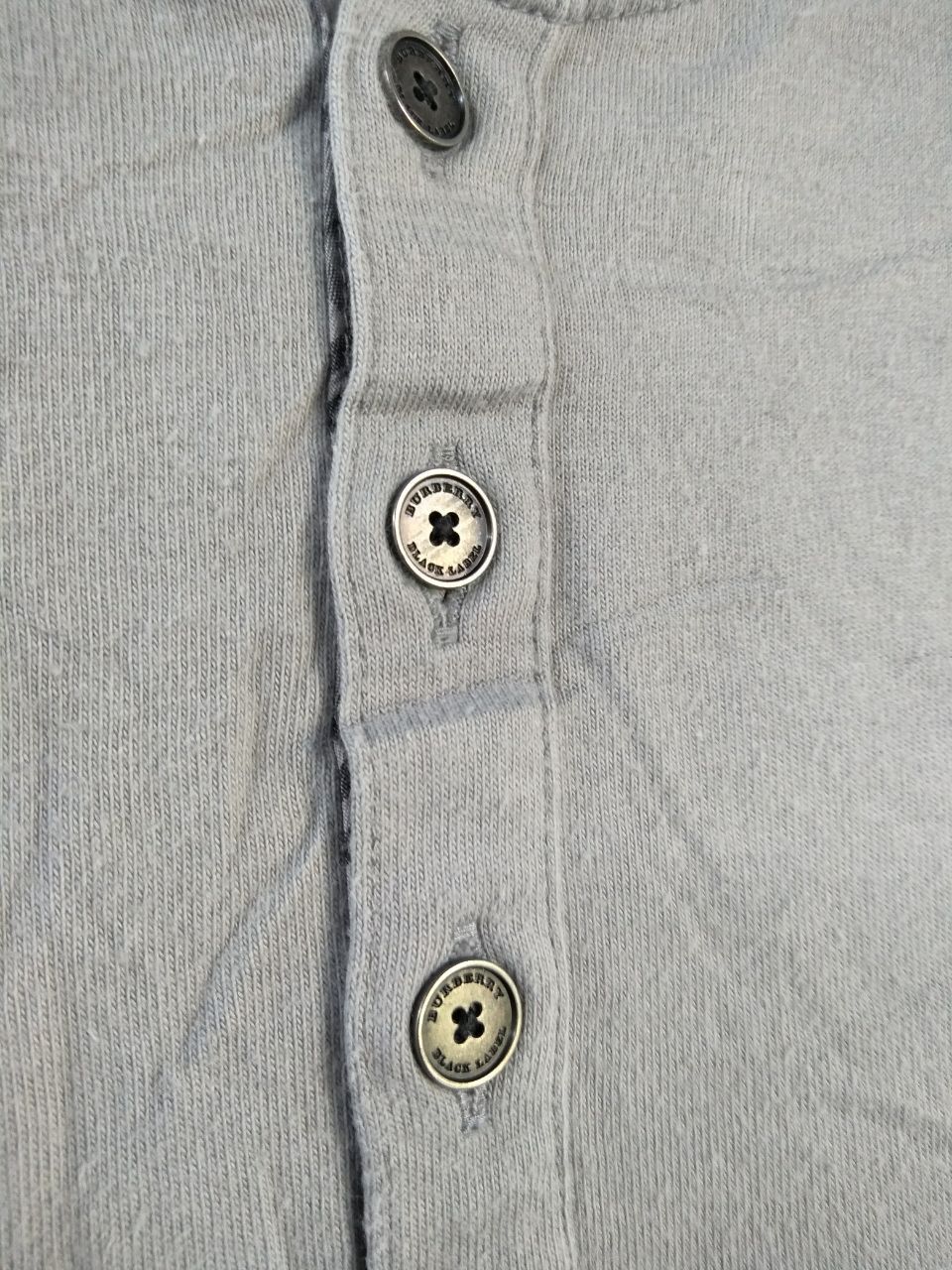 Burberry 🔥 BURBERRY BUTTONED LS TEE Size US M / EU 48-50 / 2 - 3 Thumbnail
