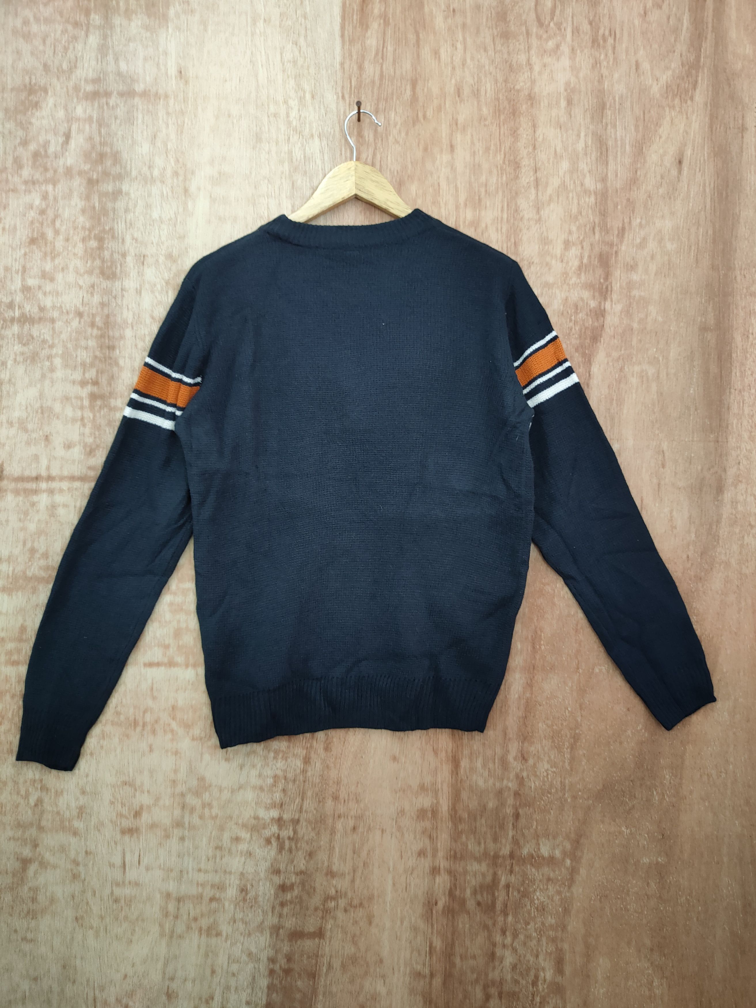 Japanese Brand DL uniqlo sweatshirt stripe black vintage #46-148 Size US M / EU 48-50 / 2 - 5 Thumbnail