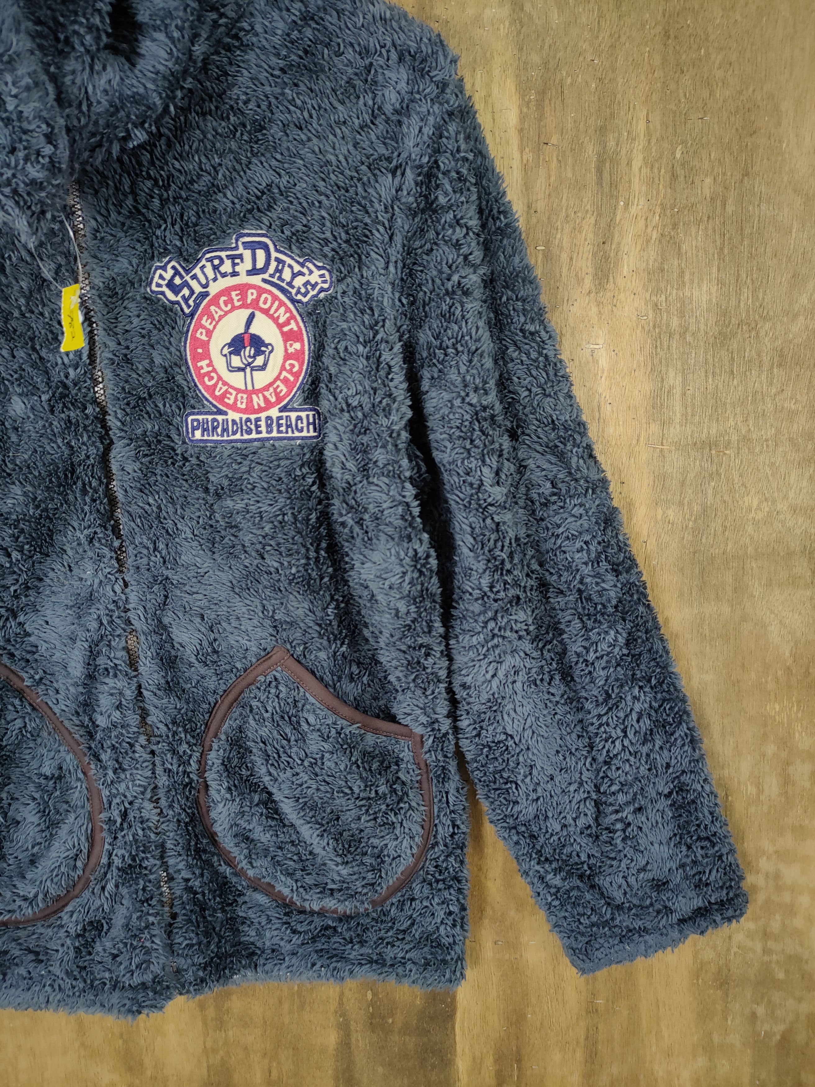 Japanese Brand × Vintage DLL Surf days fleece reversible full print sweater #782 Size US S / EU 44-46 / 1 - 4 Thumbnail
